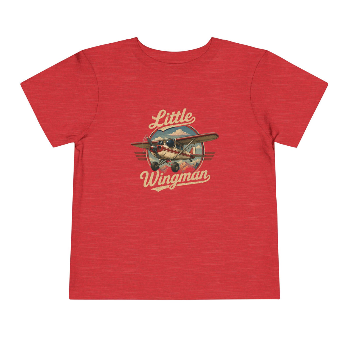Toddler Tee — "Little Wingman"