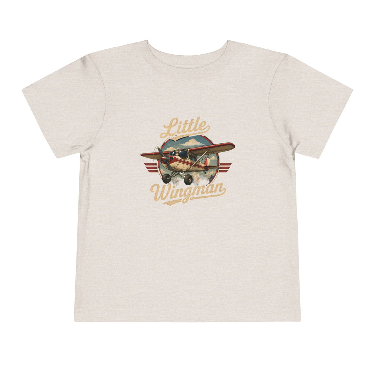 Toddler Tee — "Little Wingman"