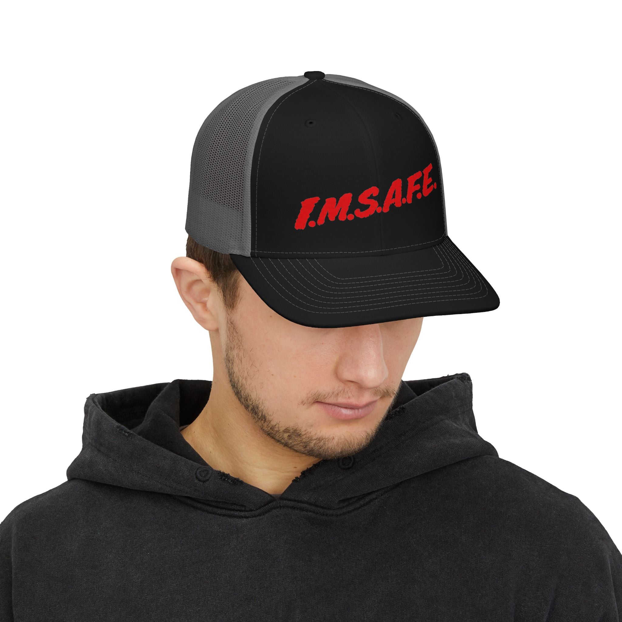 I.M.S.A.F.E. Snapback Trucker Hat