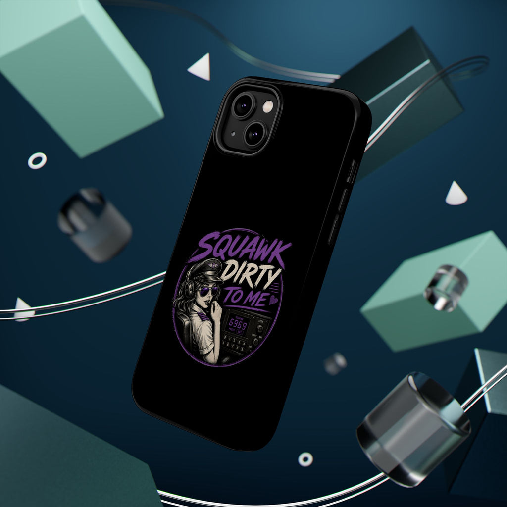 Magnetic Phone Case — “Squawk Dirty to Me”