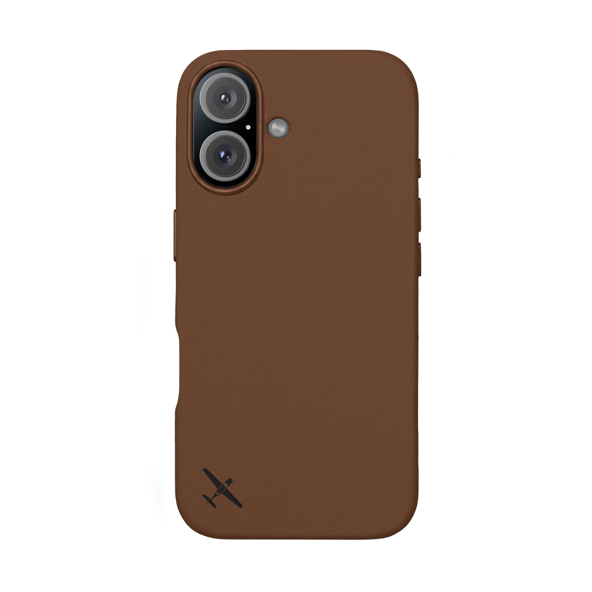 Leather Engraved iPhone Case Minimalist — SR20