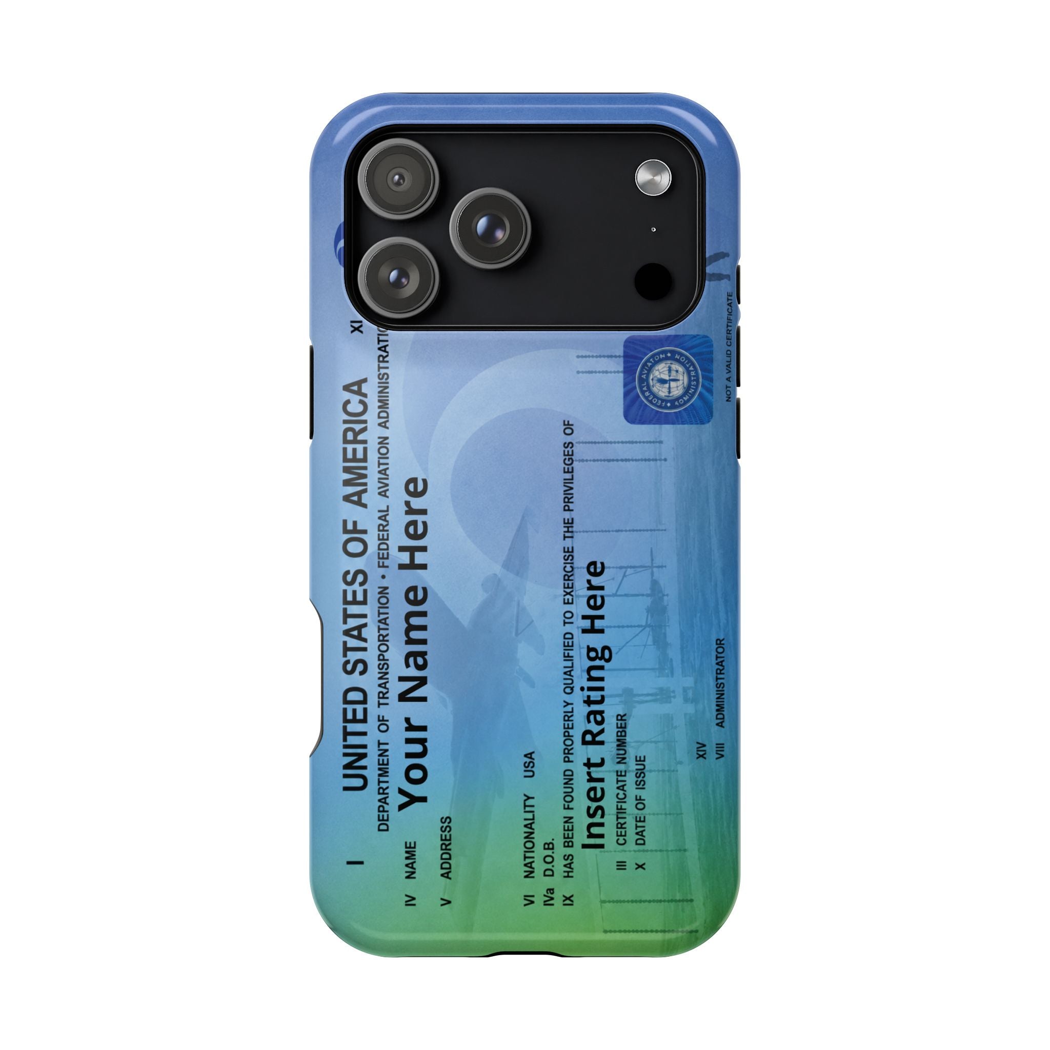 Custom Certificate iPhone Case — MagSafe