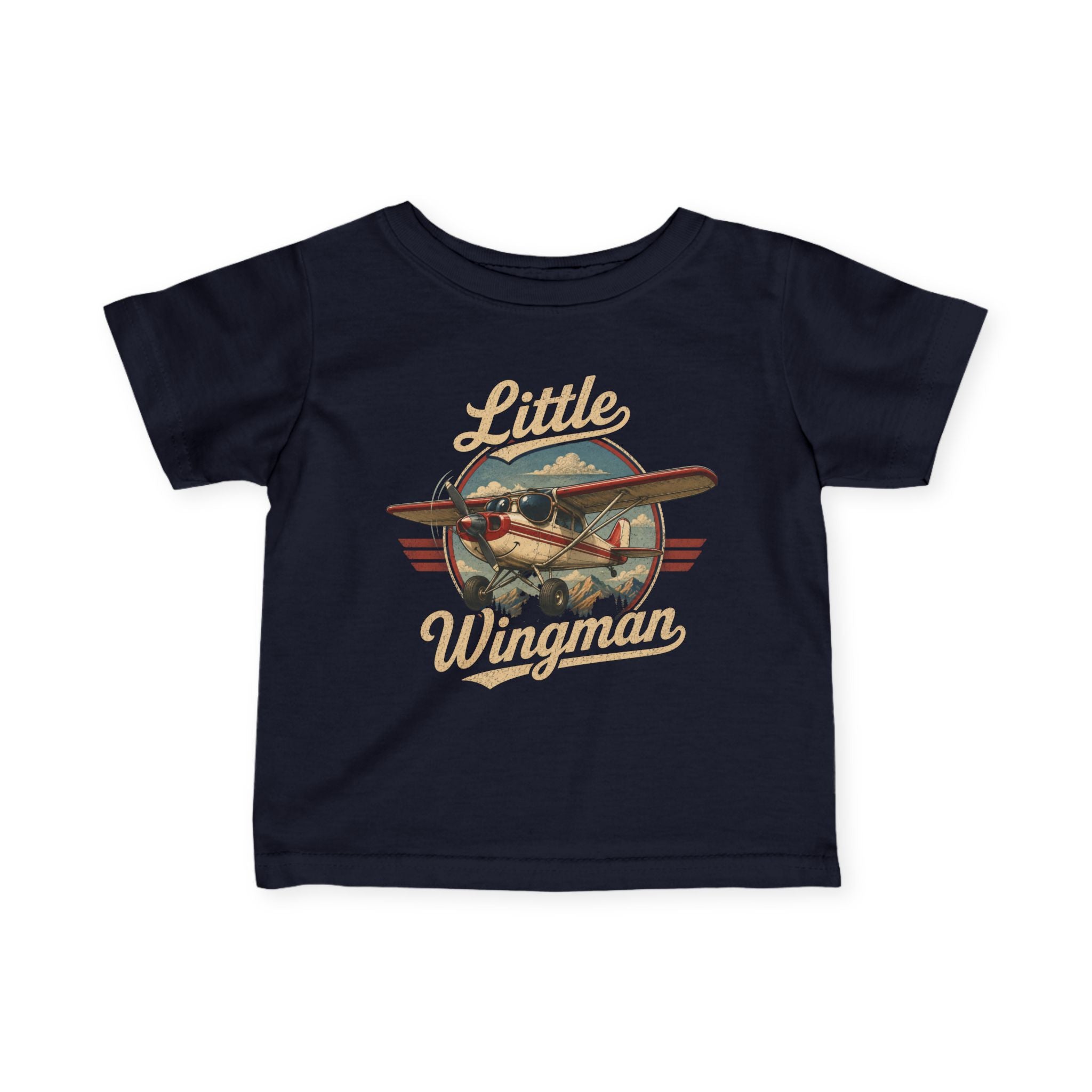 Infant Tee - "Little Wingman" Baby T-Shirt