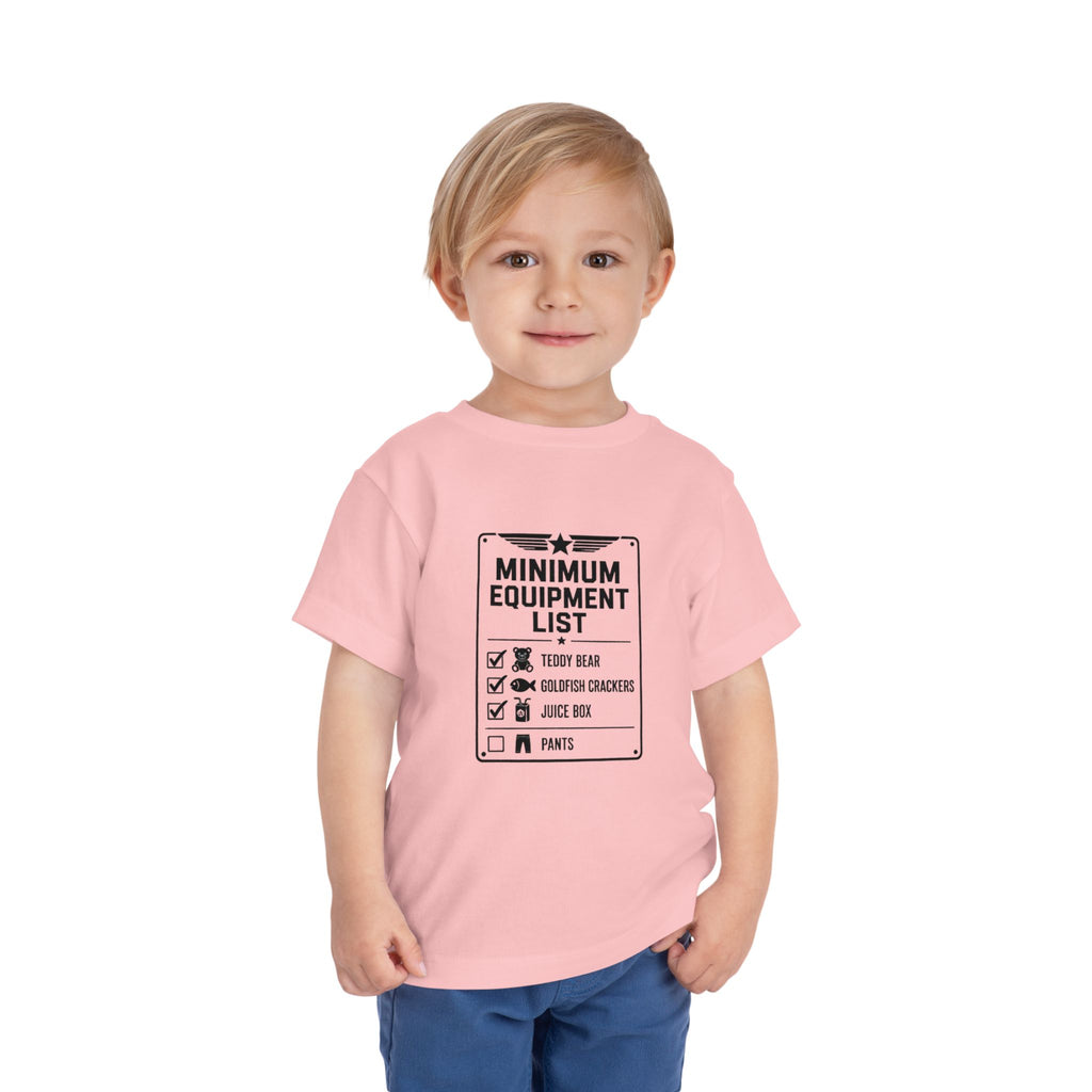 Toddler Tee — "Minimum Equipment List"