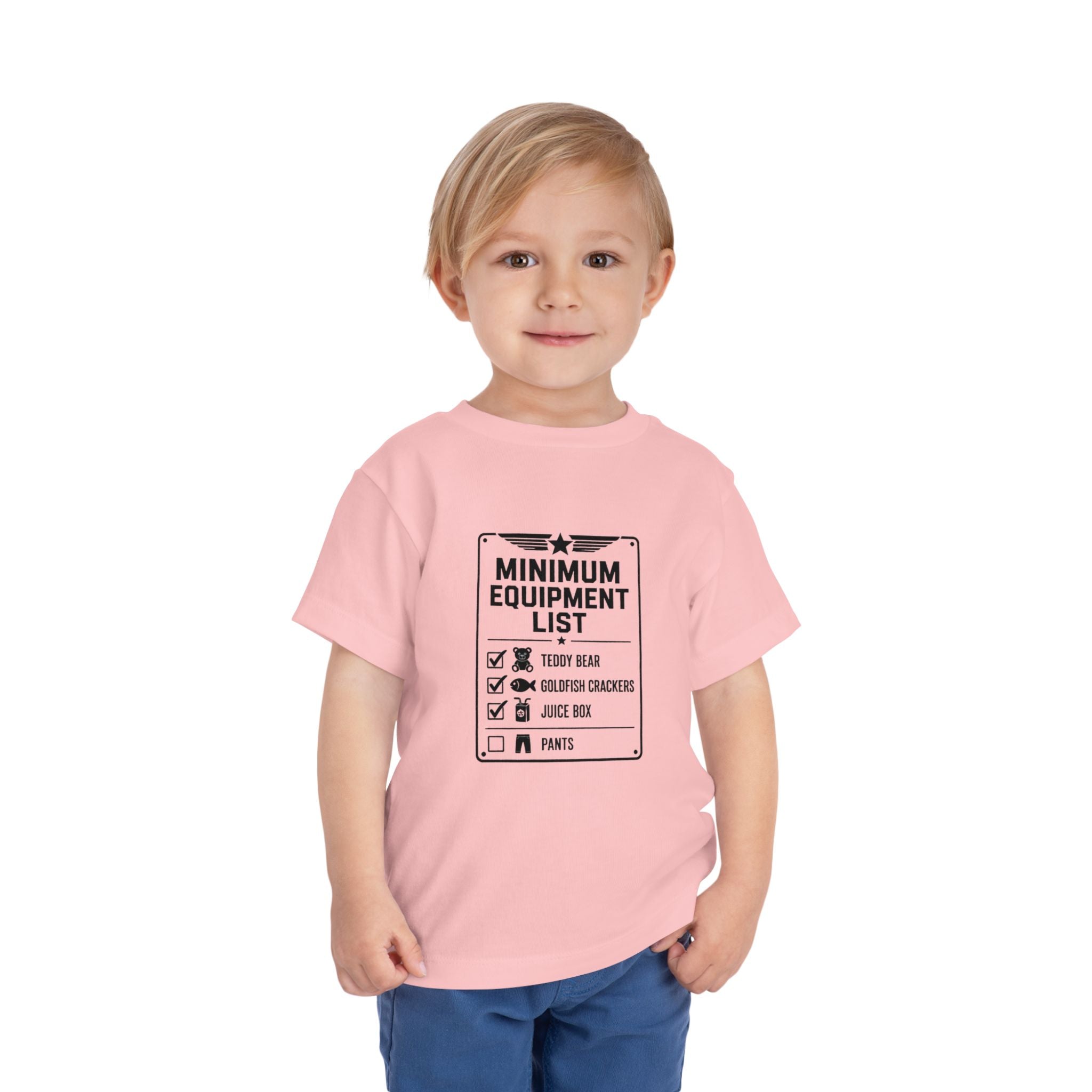 Toddler Tee — "Minimum Equipment List"