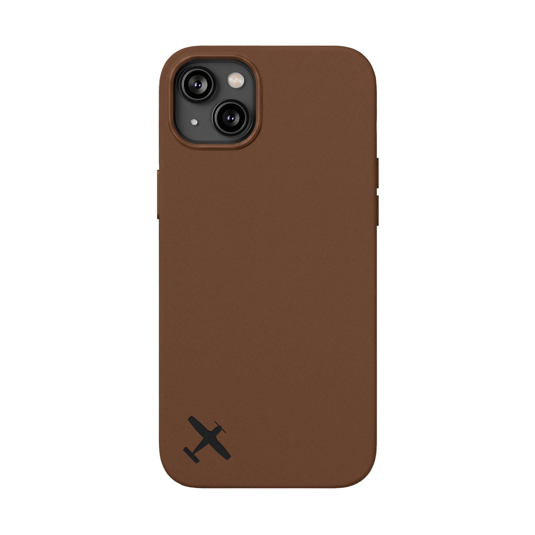 Leather Engraved iPhone Case Minimalist — PA-28