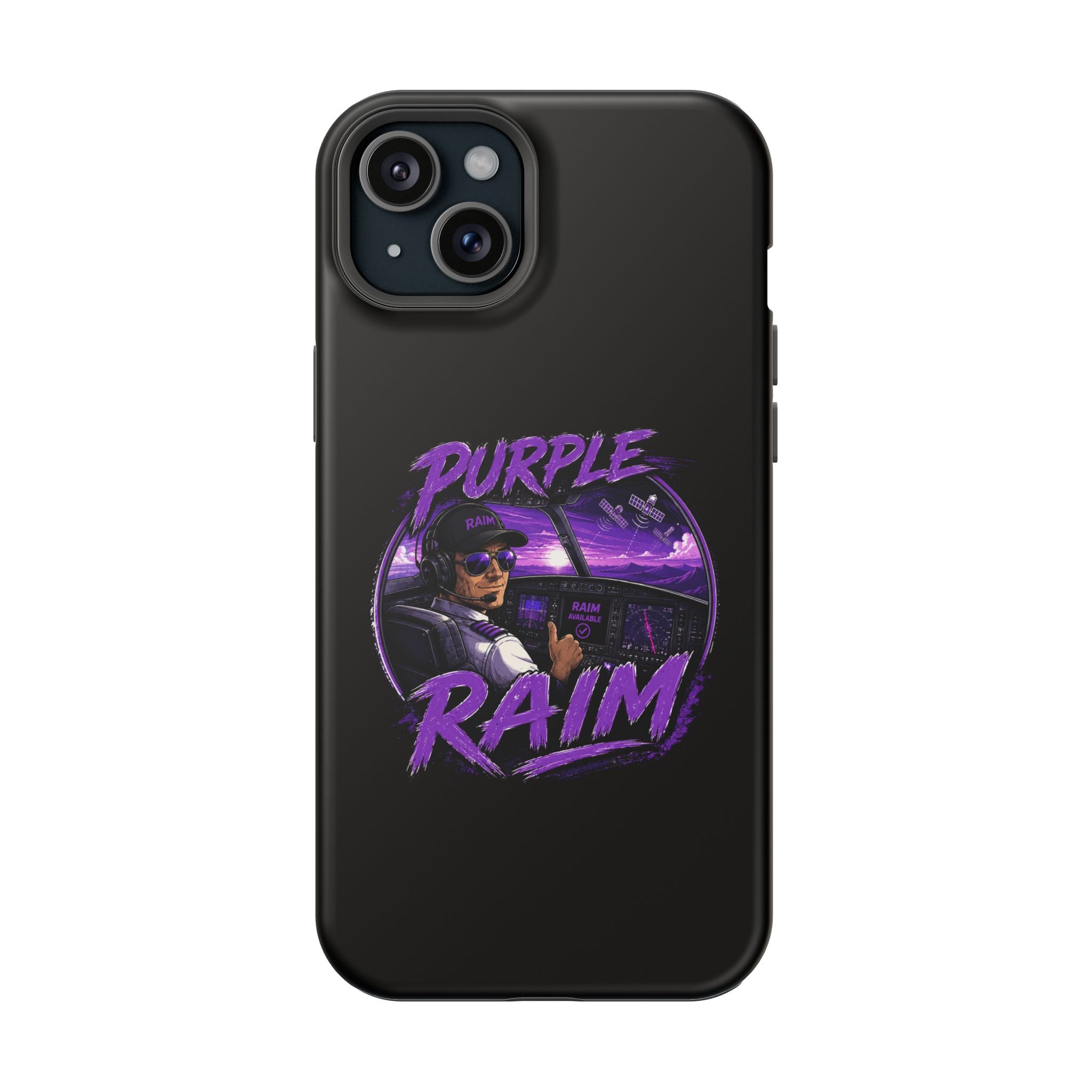 Purple RAIM Magnetic Impact Phone Case
