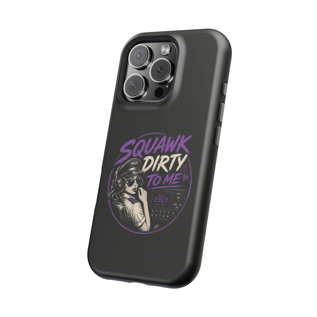 Magnetic Phone Case — “Squawk Dirty to Me”