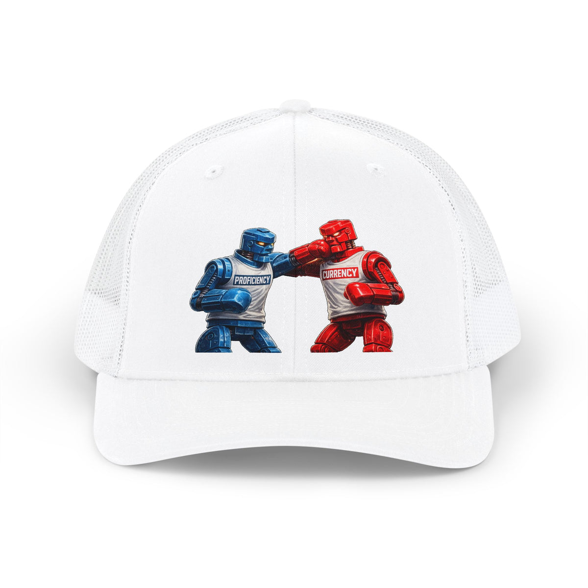 Proficiency VS Currency Snapback Trucker Hat