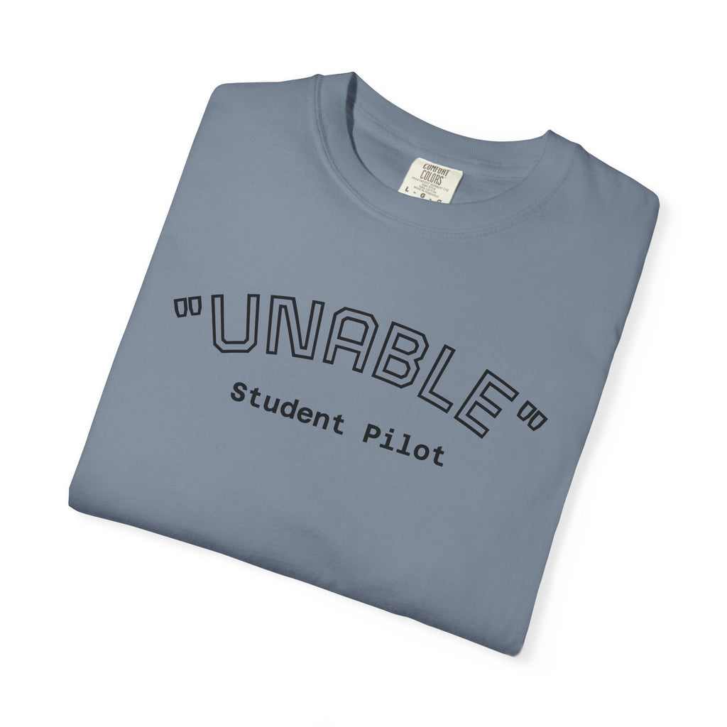 Student Pilot "UNABLE" T-Shirt