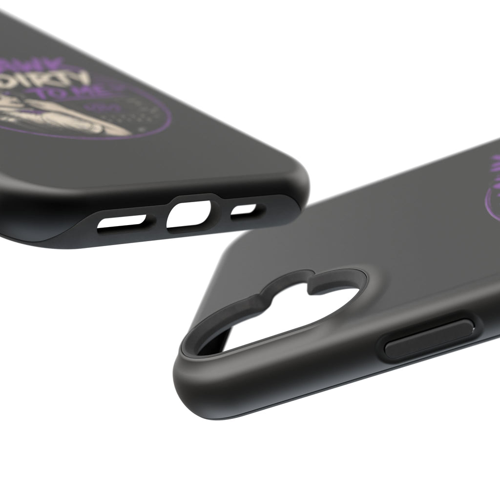 Magnetic Phone Case — “Squawk Dirty to Me”