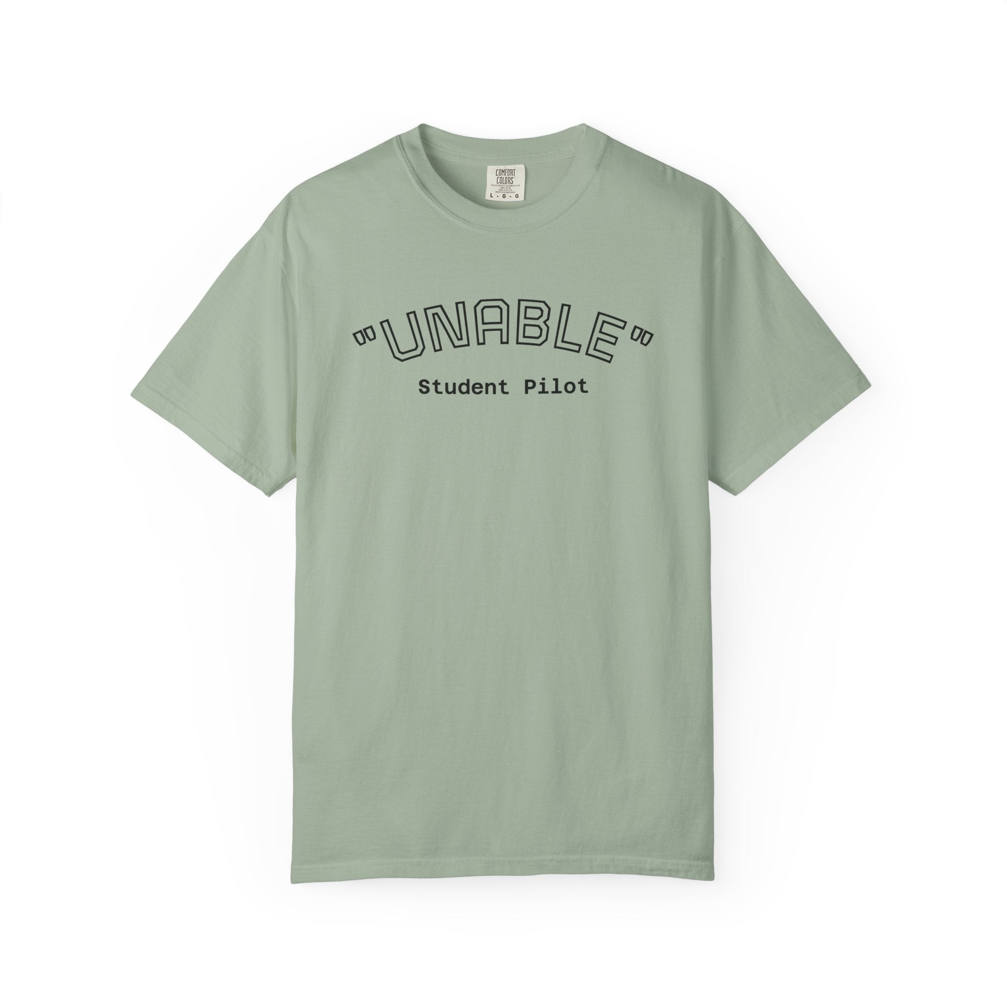 Student Pilot "UNABLE" T-Shirt