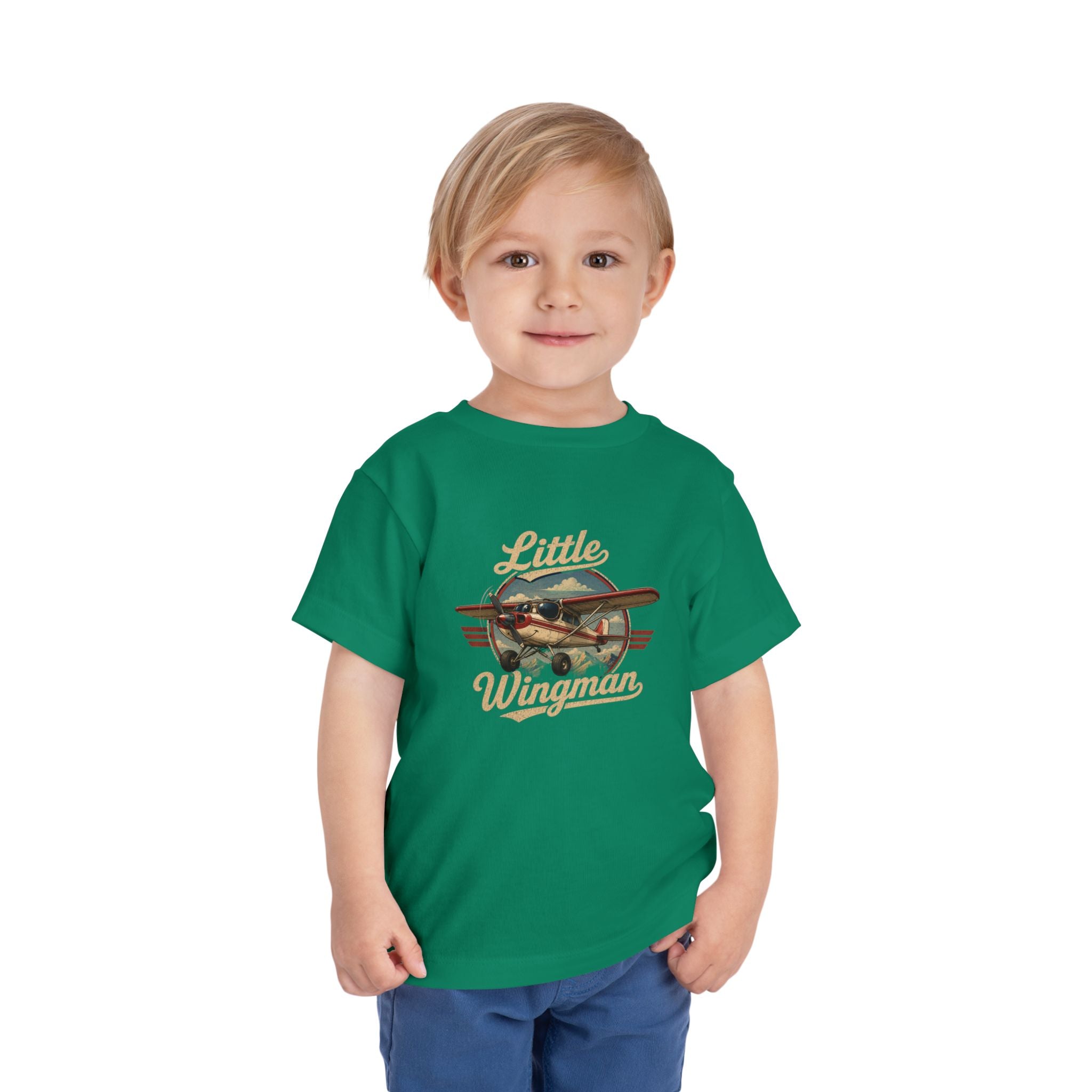 Toddler Tee — "Little Wingman"
