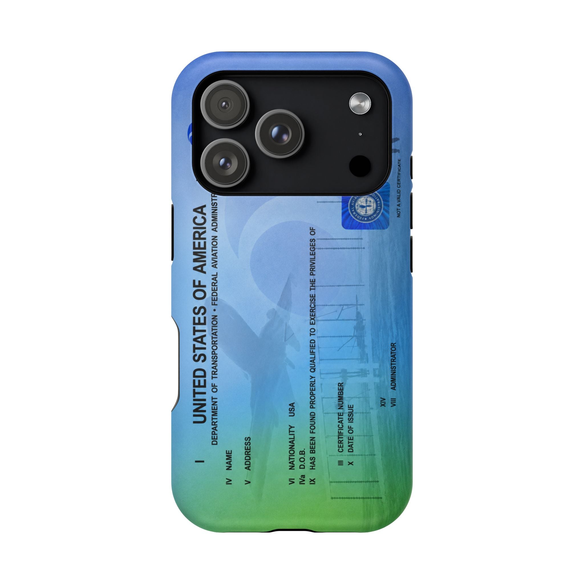 Certificate iPhone Case MagSafe (Non customizable version)