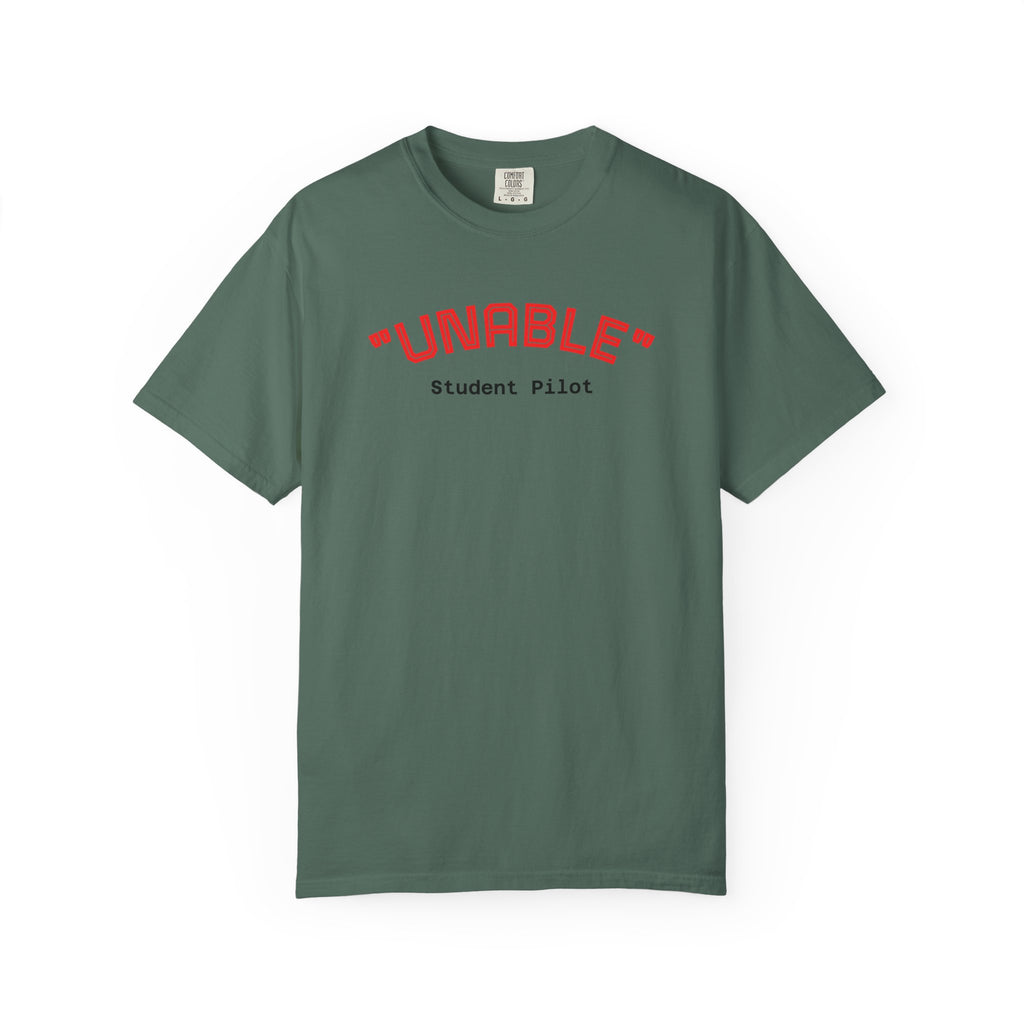 Student Pilot "UNABLE" T-Shirt