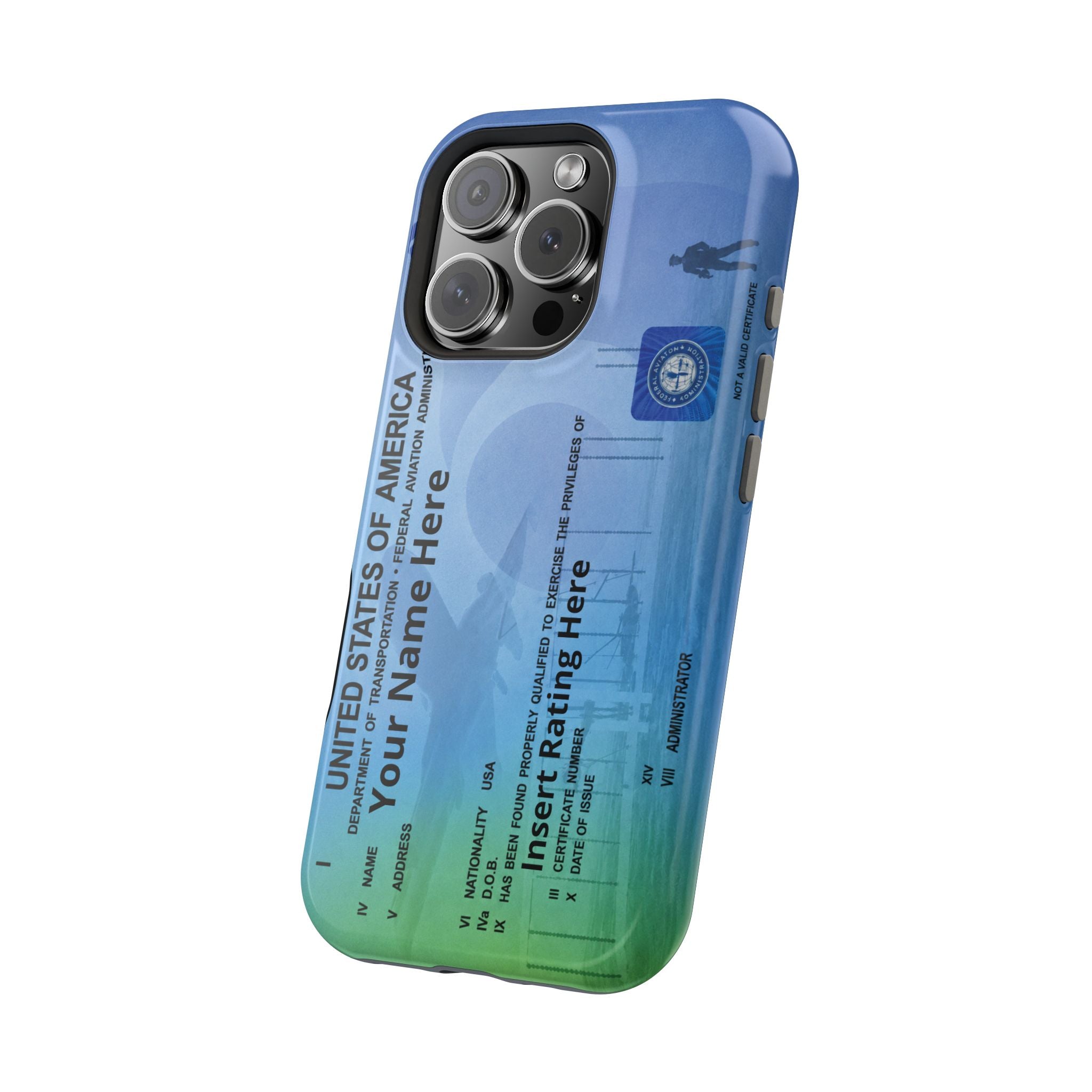 Custom Certificate iPhone Case — MagSafe