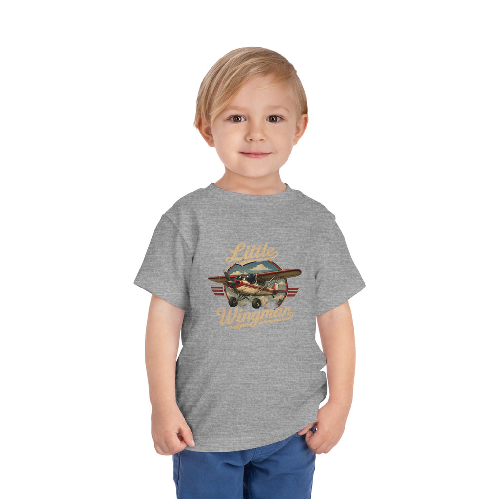 Toddler Tee — "Little Wingman"
