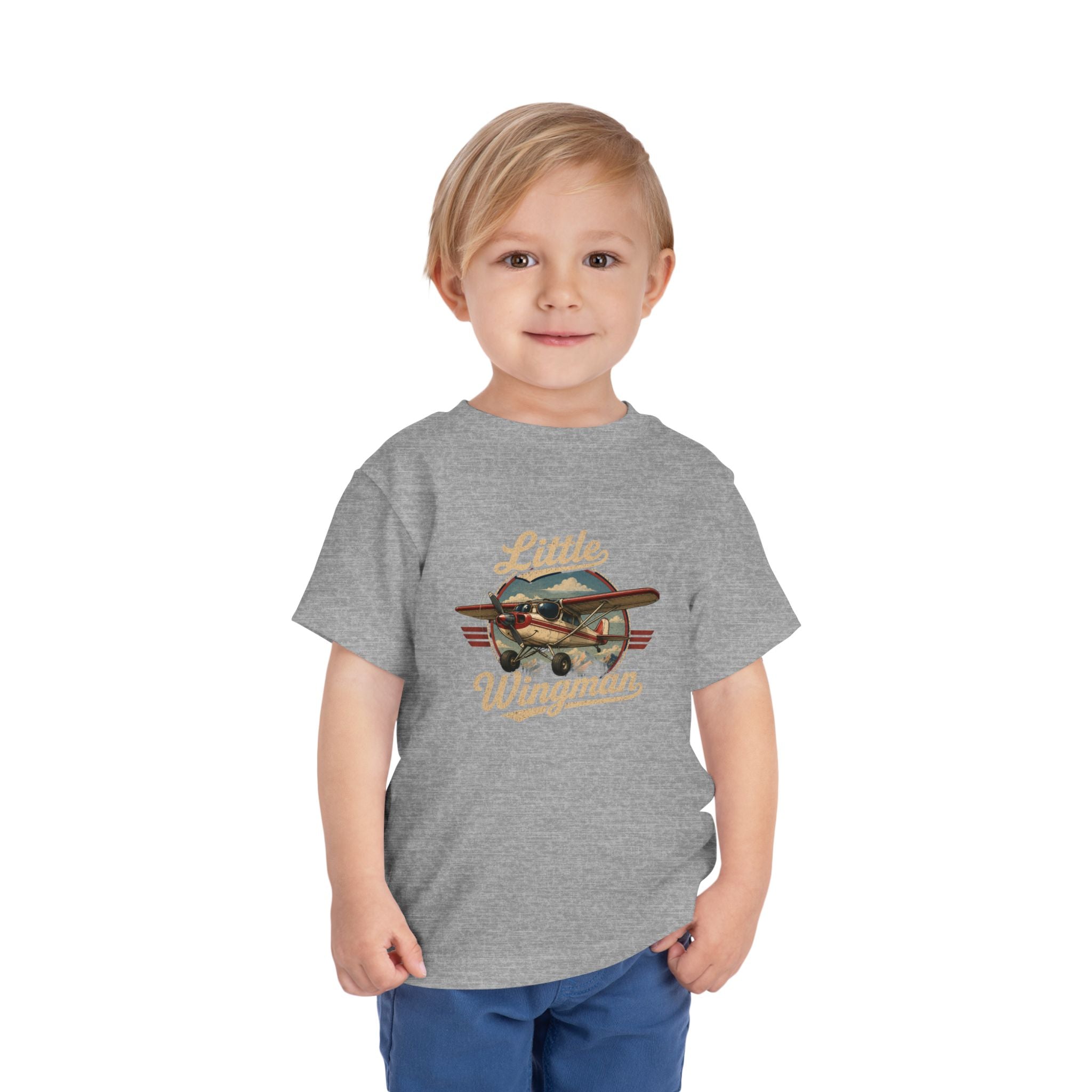 Toddler Tee — "Little Wingman"