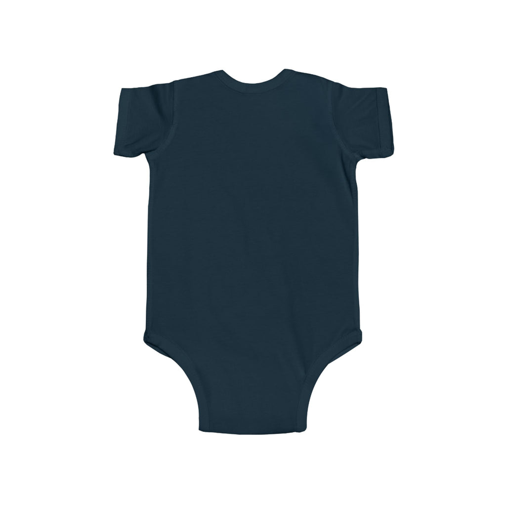 Infant One-Piece Bodysuit —  Mountain Airplane Design (custom name)