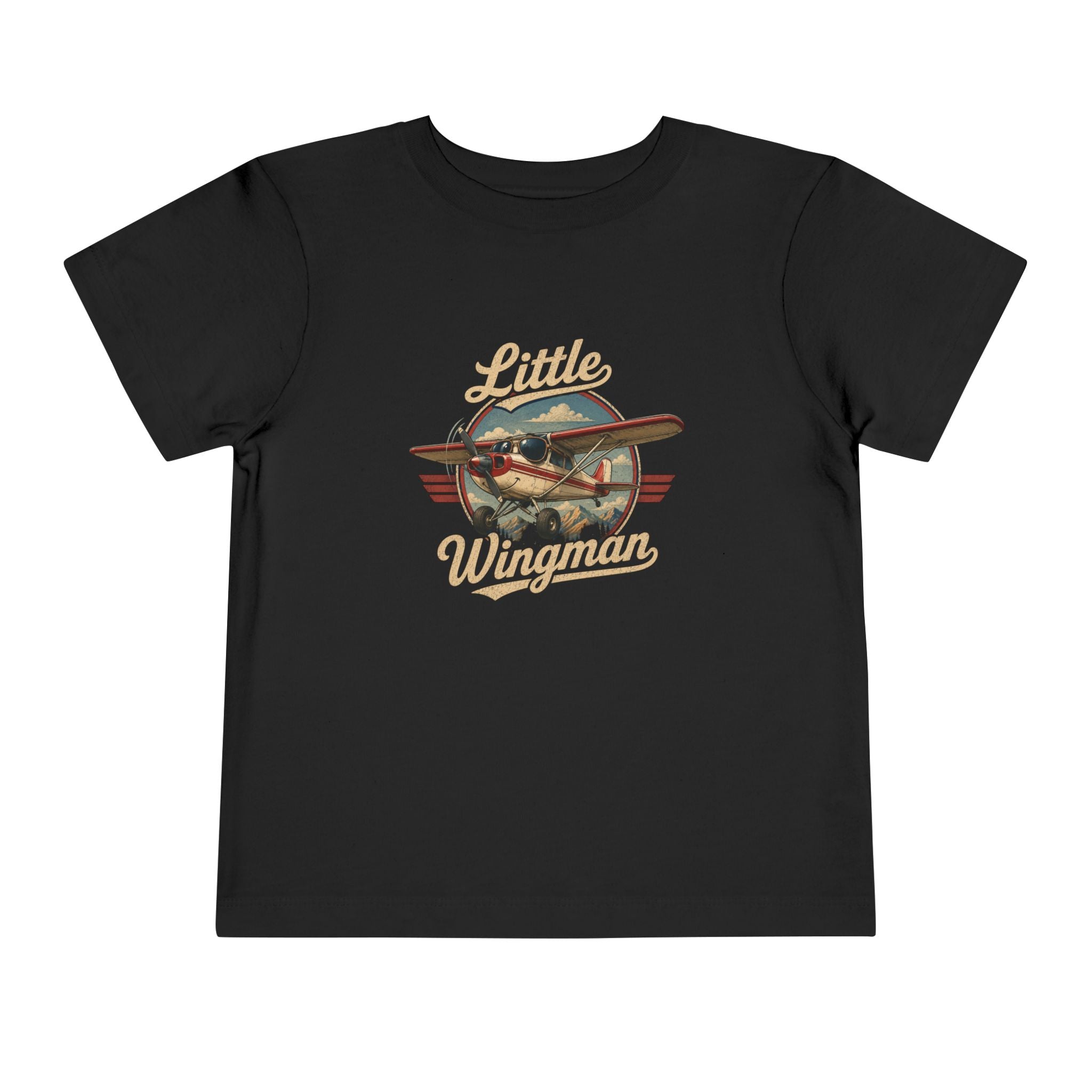 Toddler Tee — "Little Wingman"
