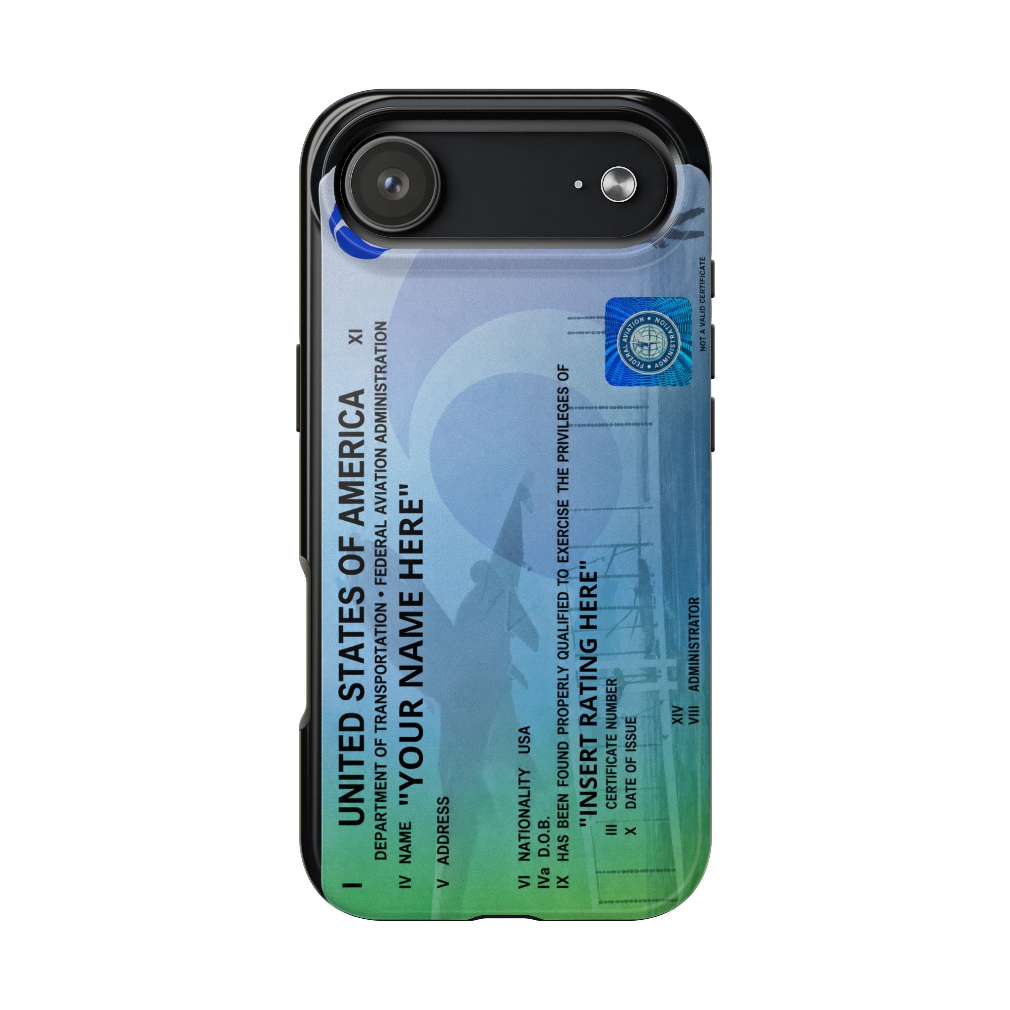 Personalized Certificate Phone Case