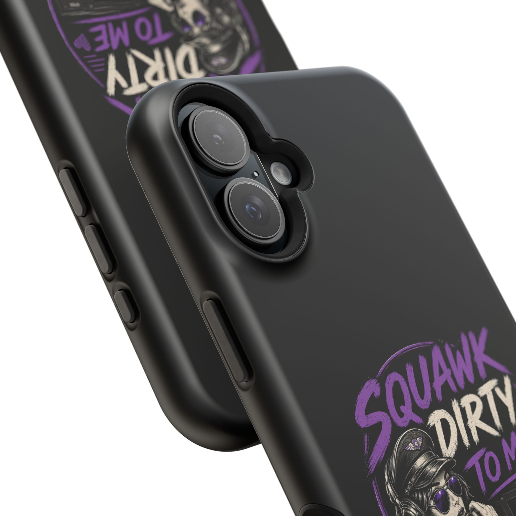 Magnetic Phone Case — “Squawk Dirty to Me”