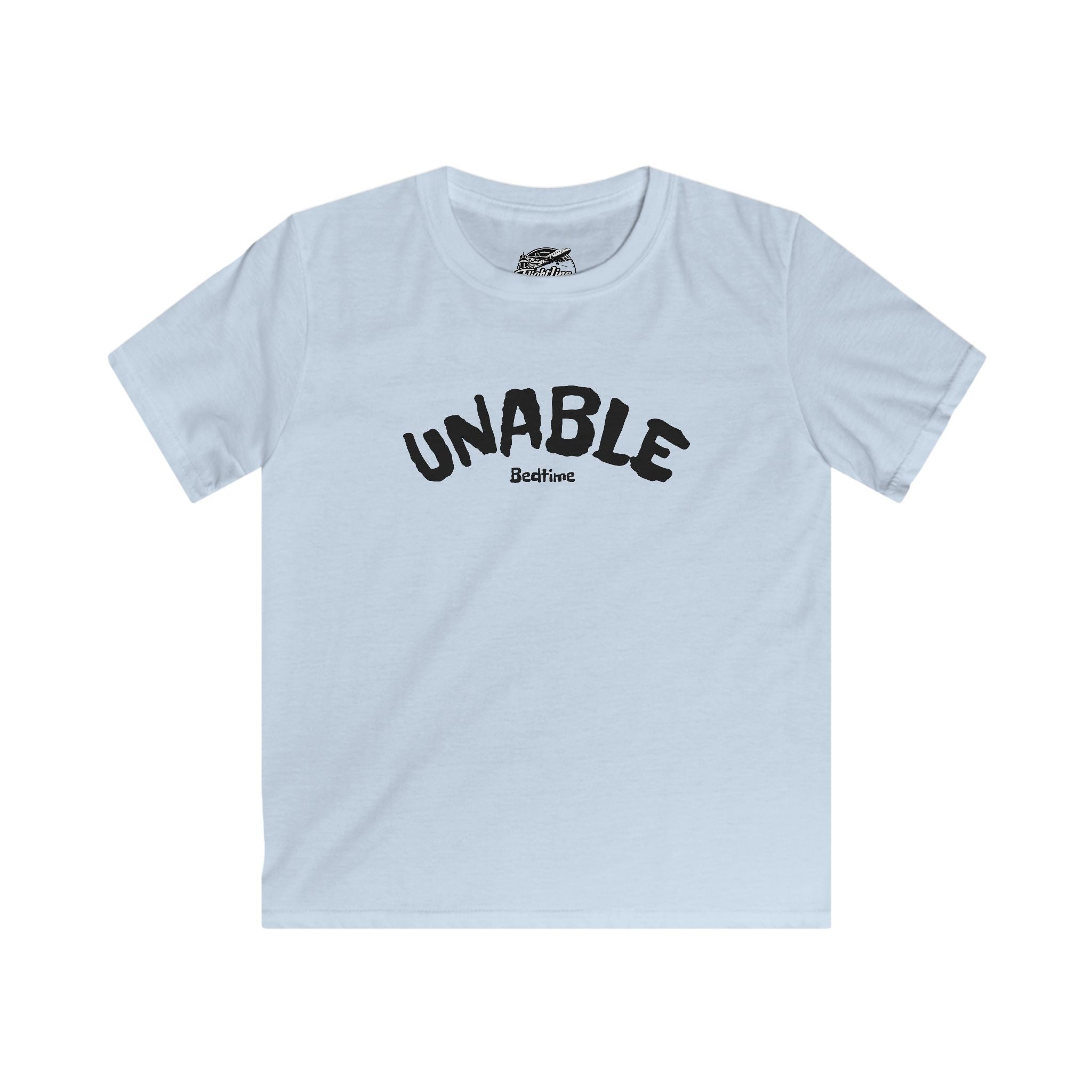 Kids T‑Shirt "Unable (Bedtime)"