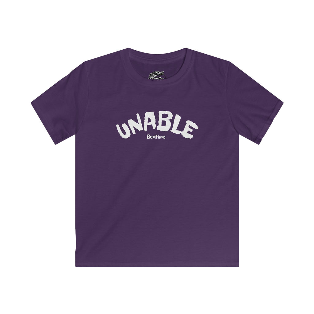 Kids T‑Shirt "Unable (Bedtime)"
