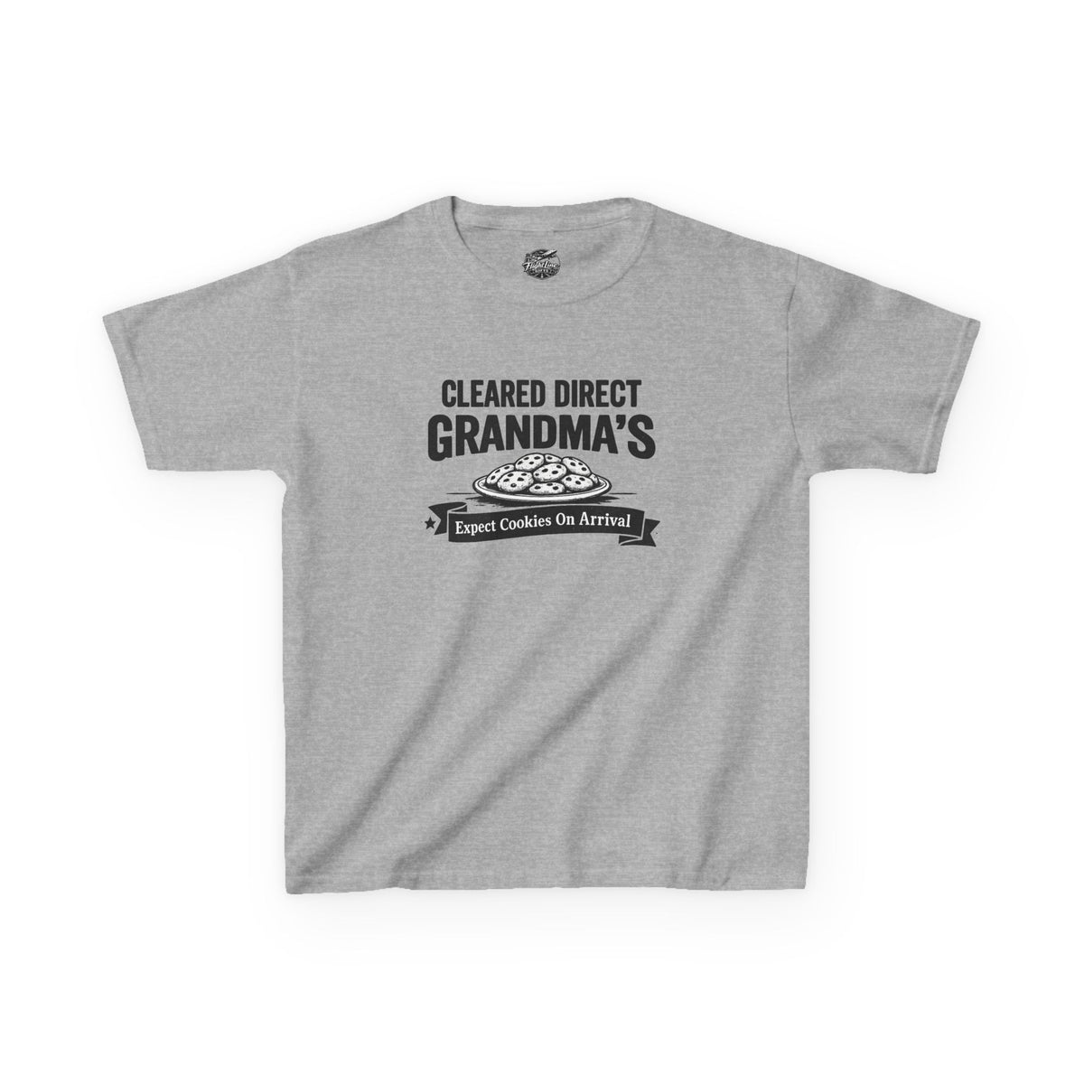 Youth T-Shirt — "Cleared Direct Grandma's"