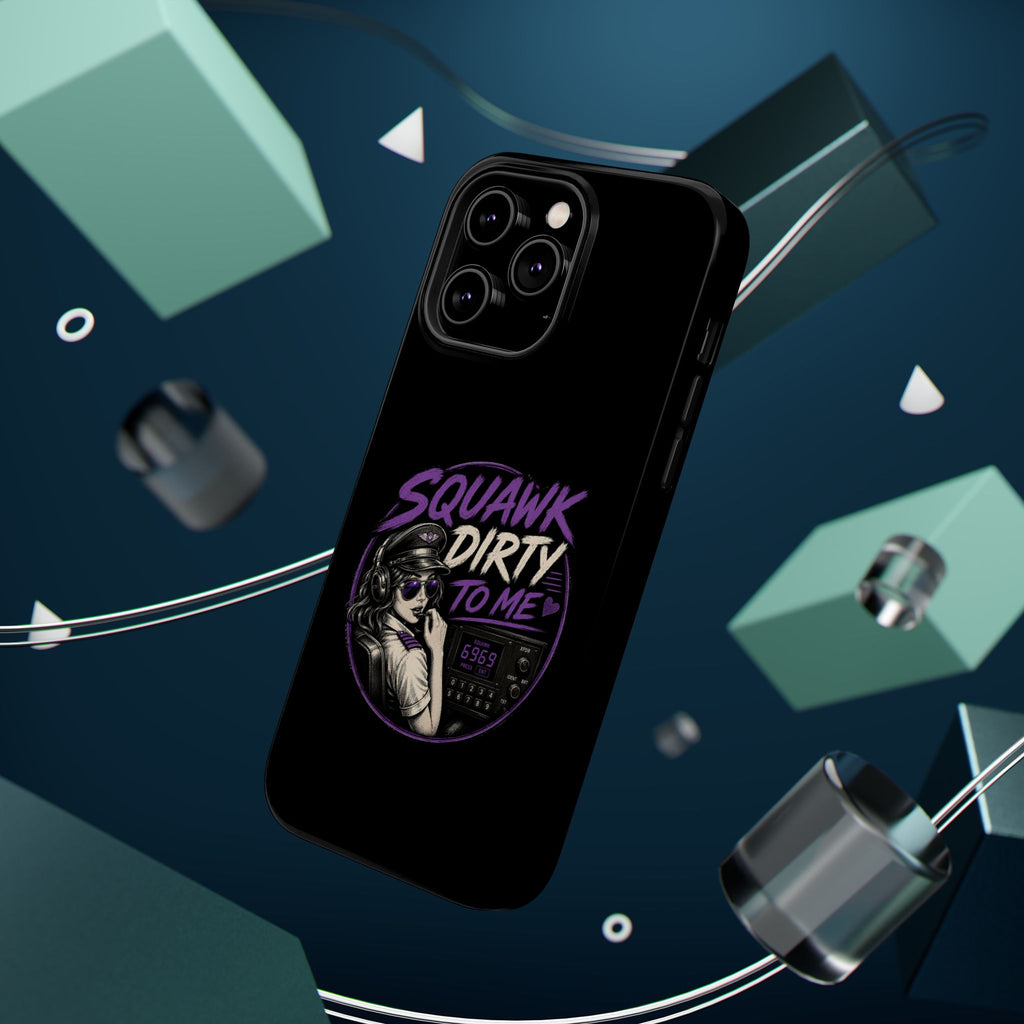 Magnetic Phone Case — “Squawk Dirty to Me”