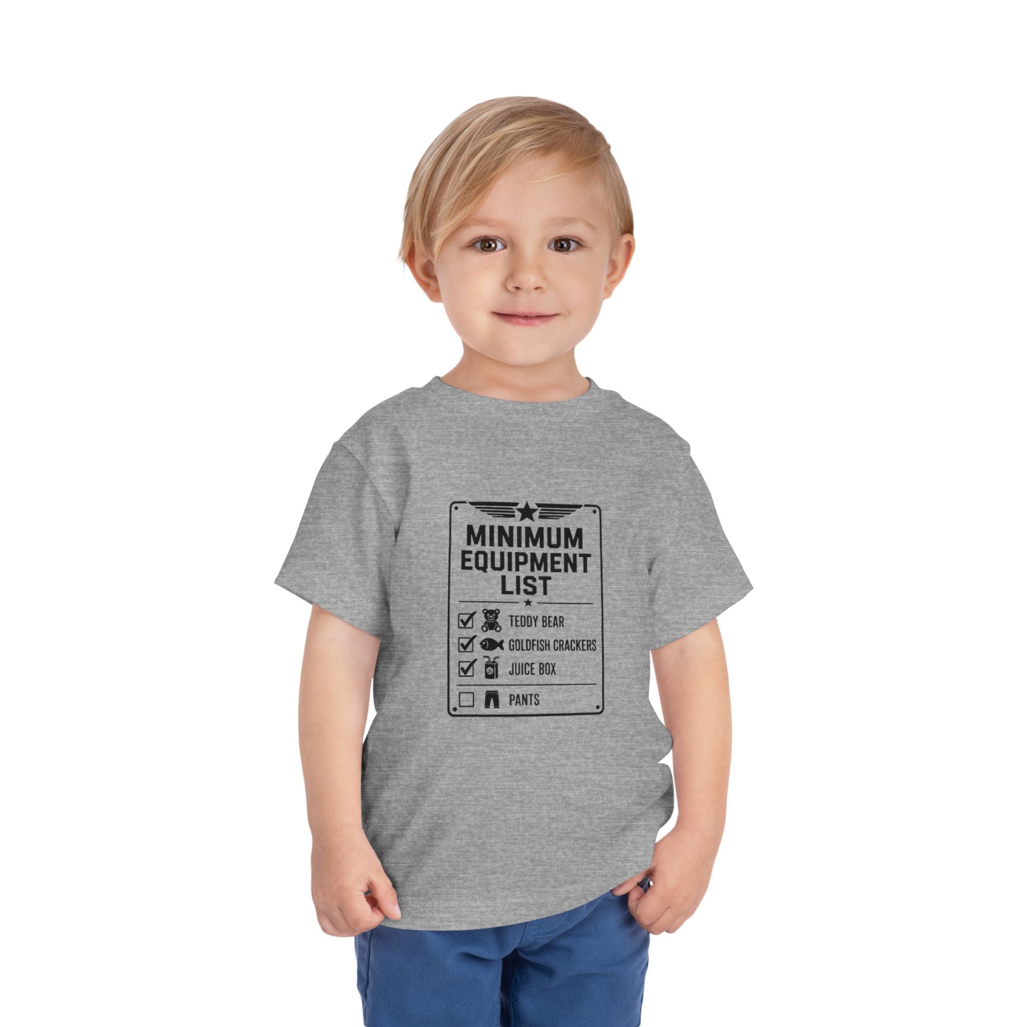 Toddler Tee — "Minimum Equipment List"