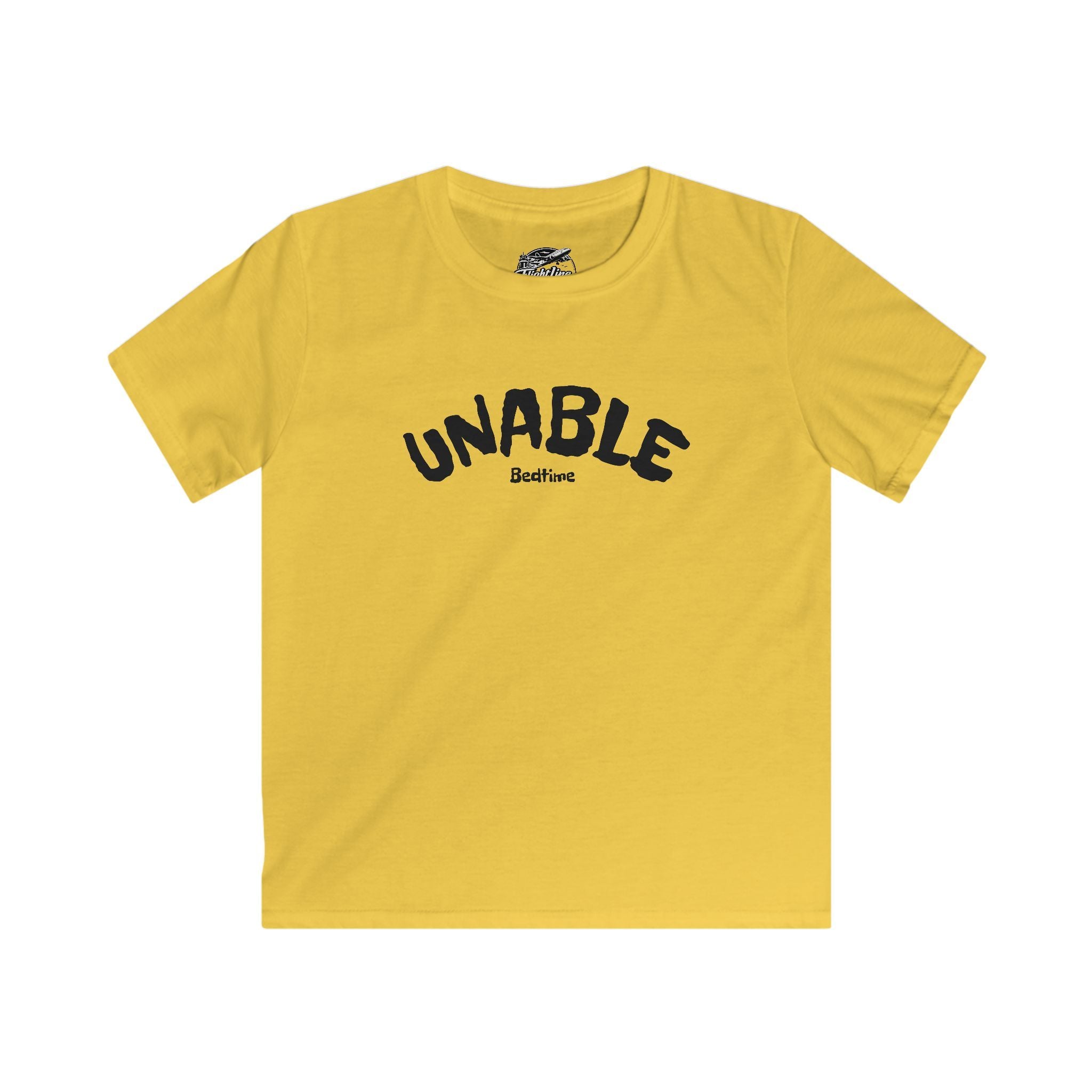 Kids T‑Shirt "Unable (Bedtime)"