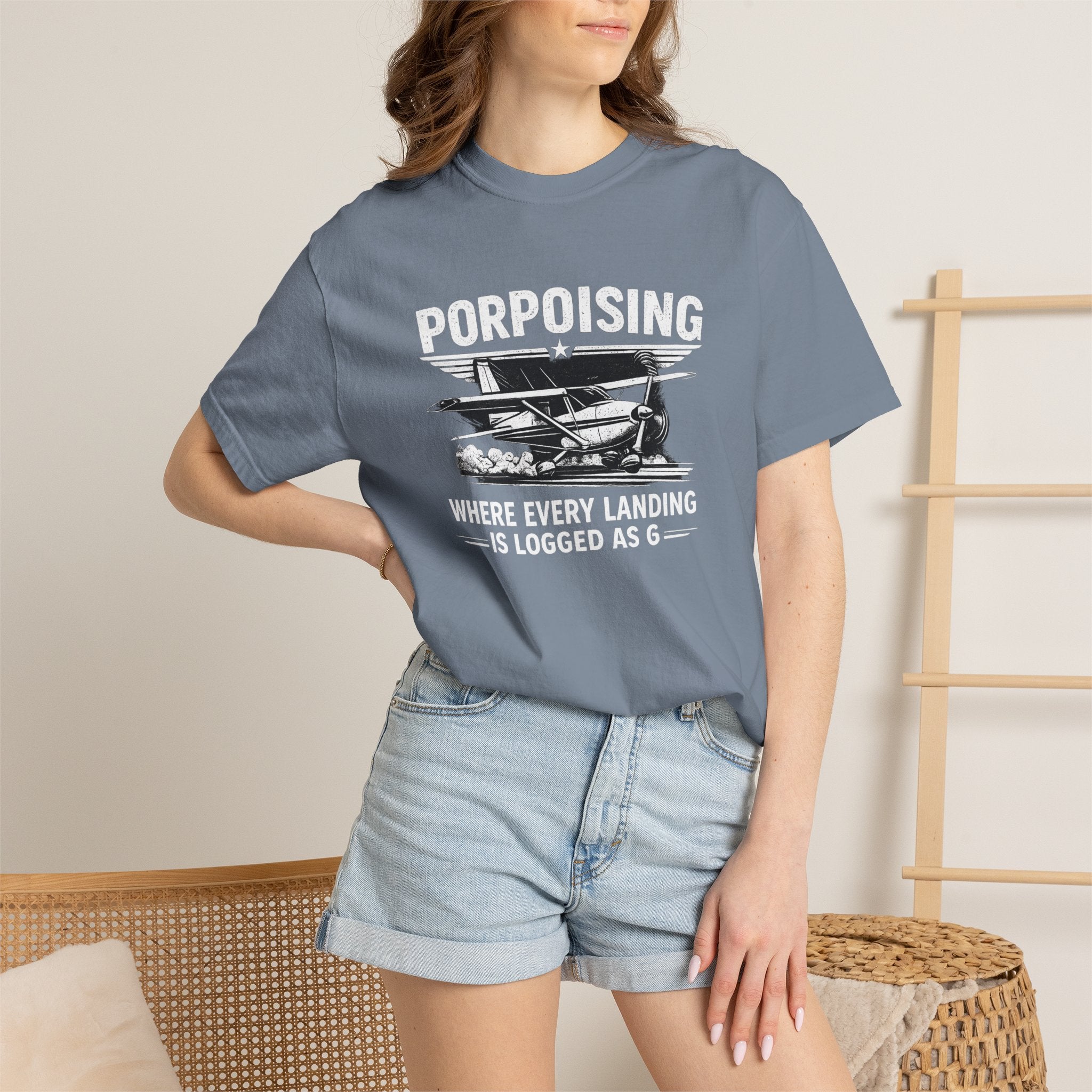 Porpoising Aviator T-Shirt