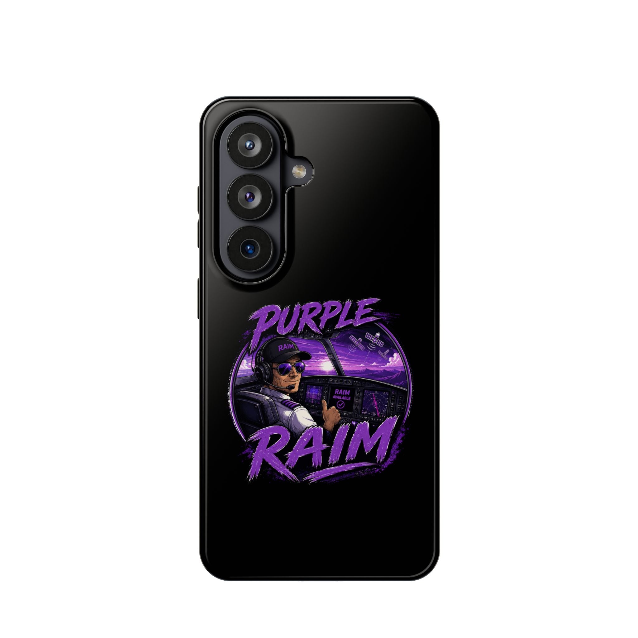 Purple RAIM Magnetic Impact Phone Case