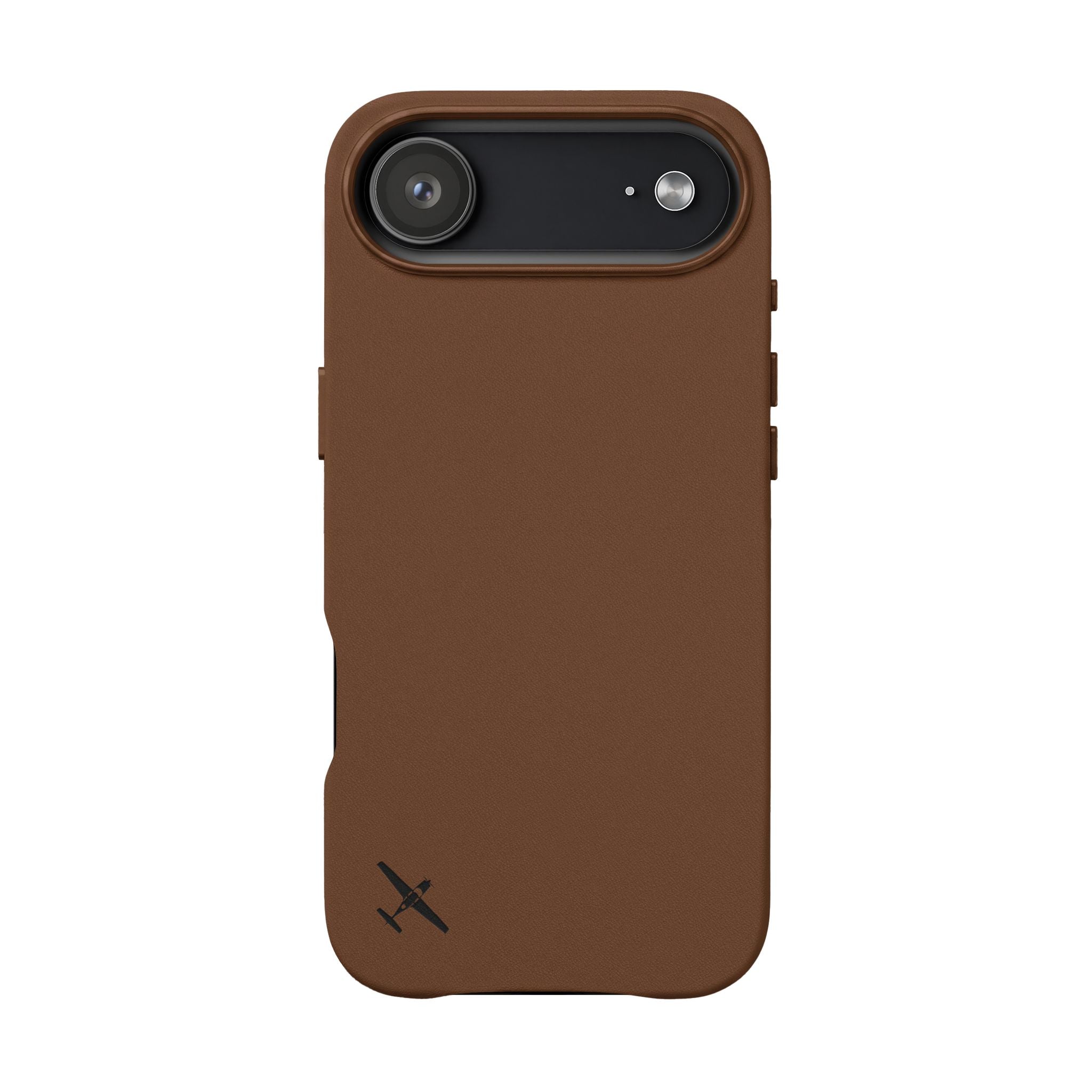 Leather Engraved iPhone Case Minimalist — SR20