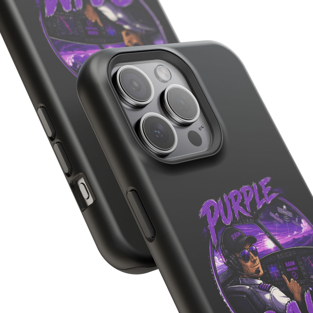Purple RAIM Magnetic Impact Phone Case