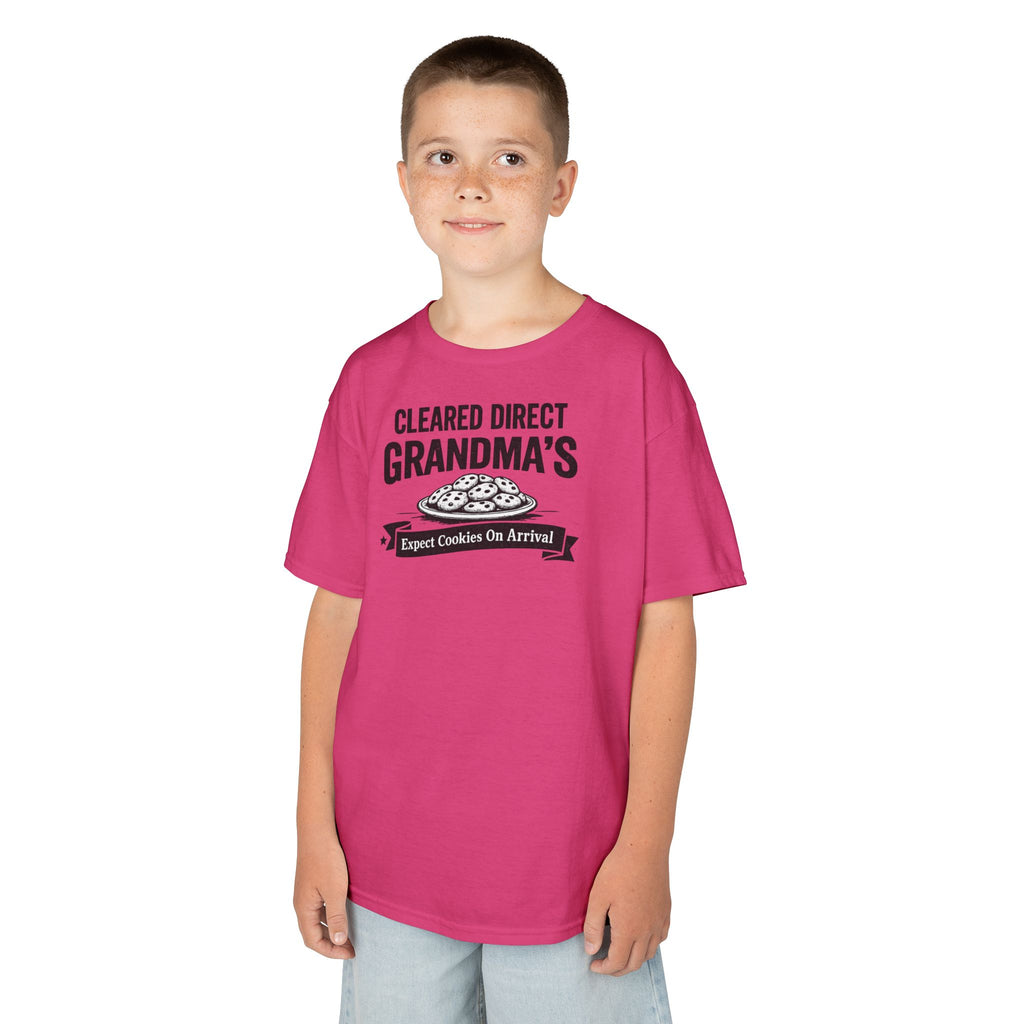 Youth T-Shirt — "Cleared Direct Grandma's"