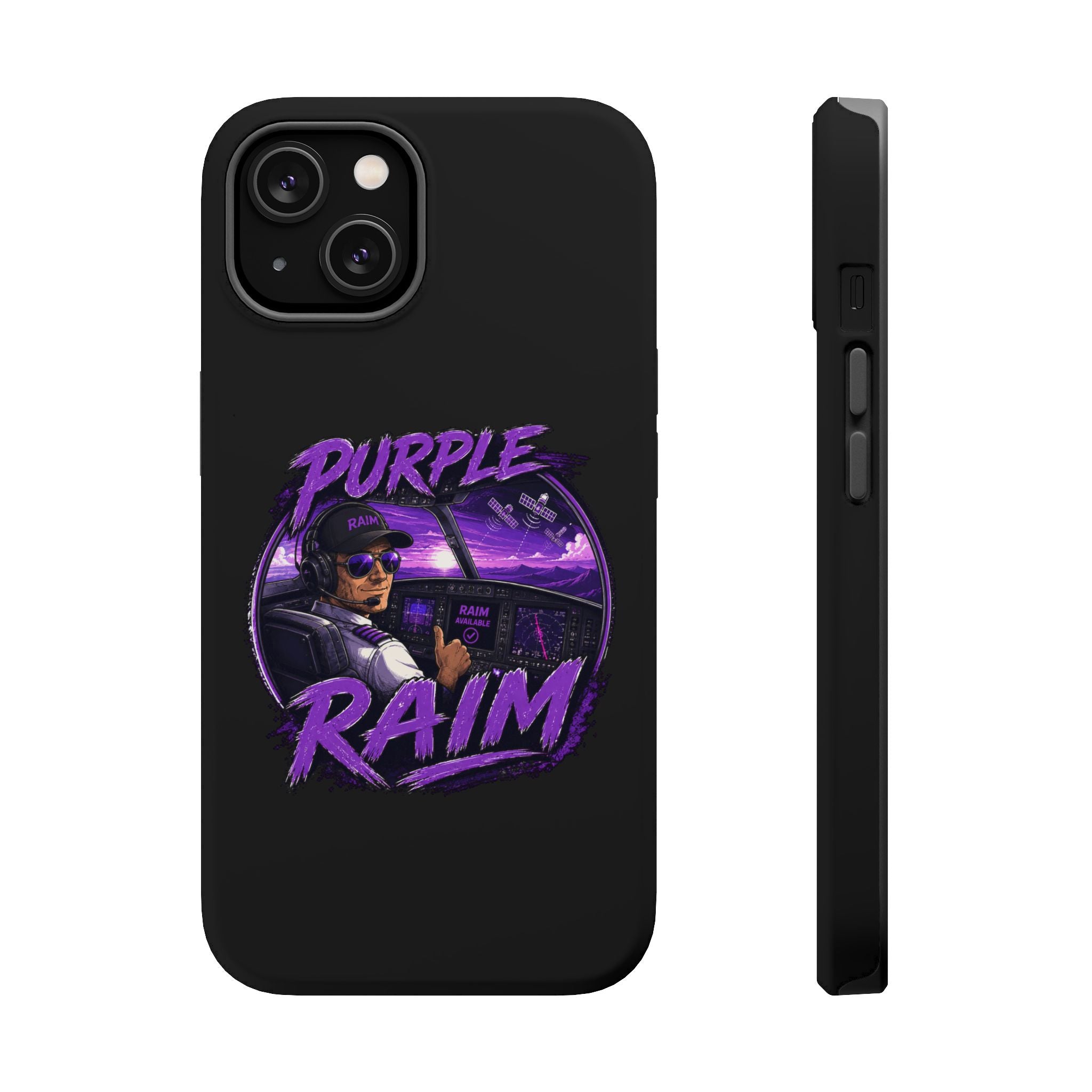 Purple RAIM Magnetic Impact Phone Case
