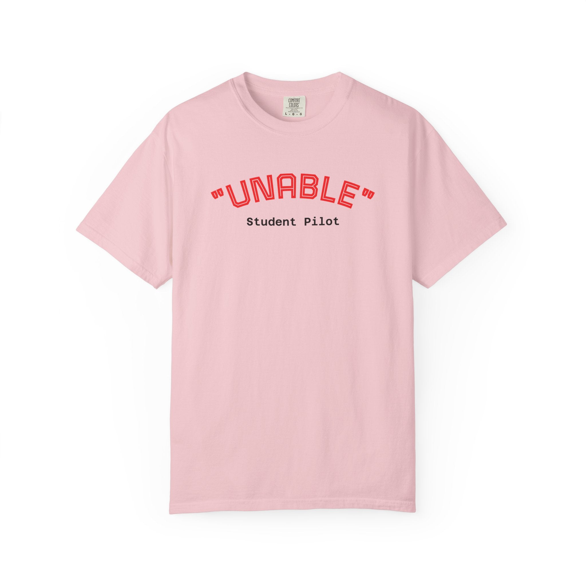 Student Pilot "UNABLE" T-Shirt