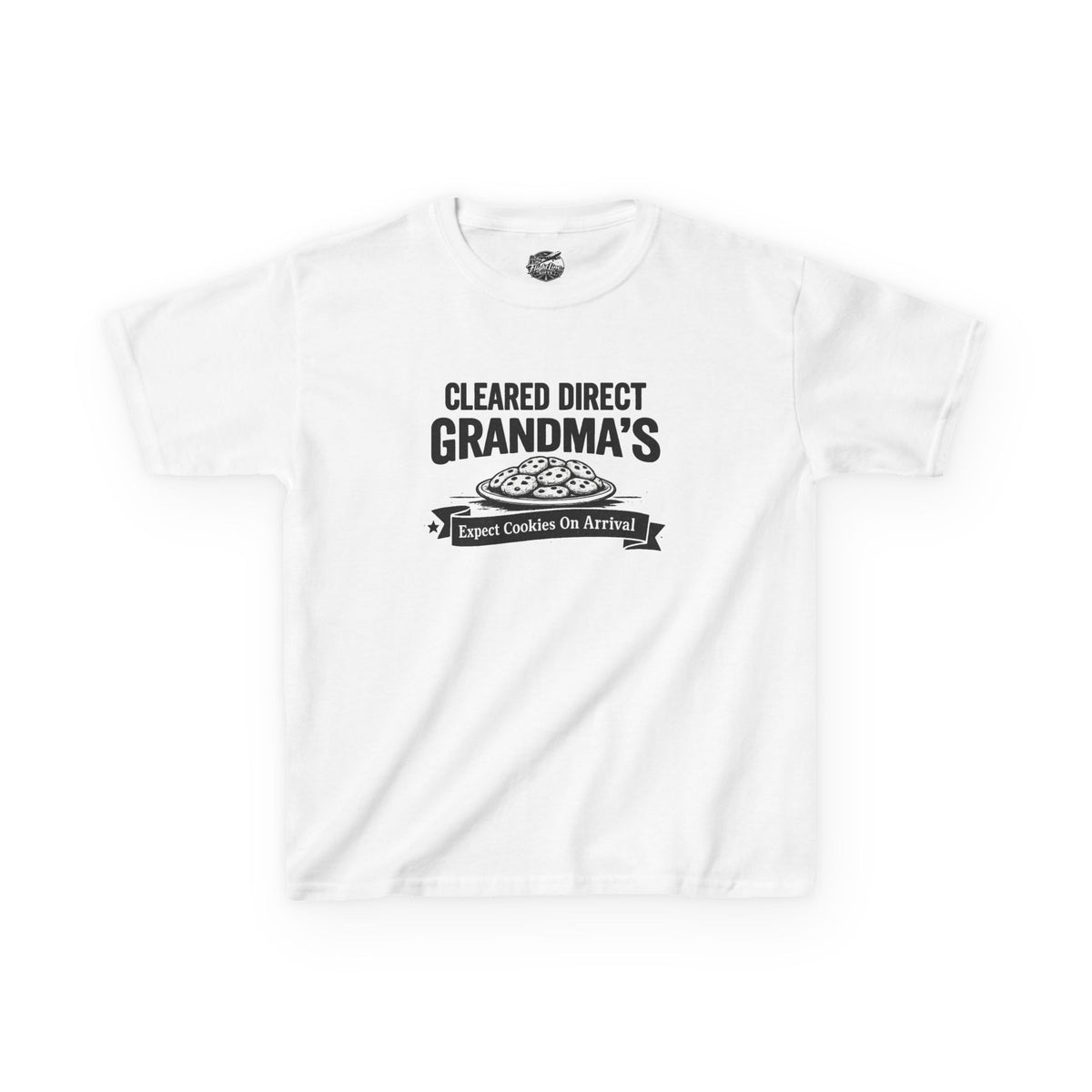 Youth T-Shirt — "Cleared Direct Grandma's"