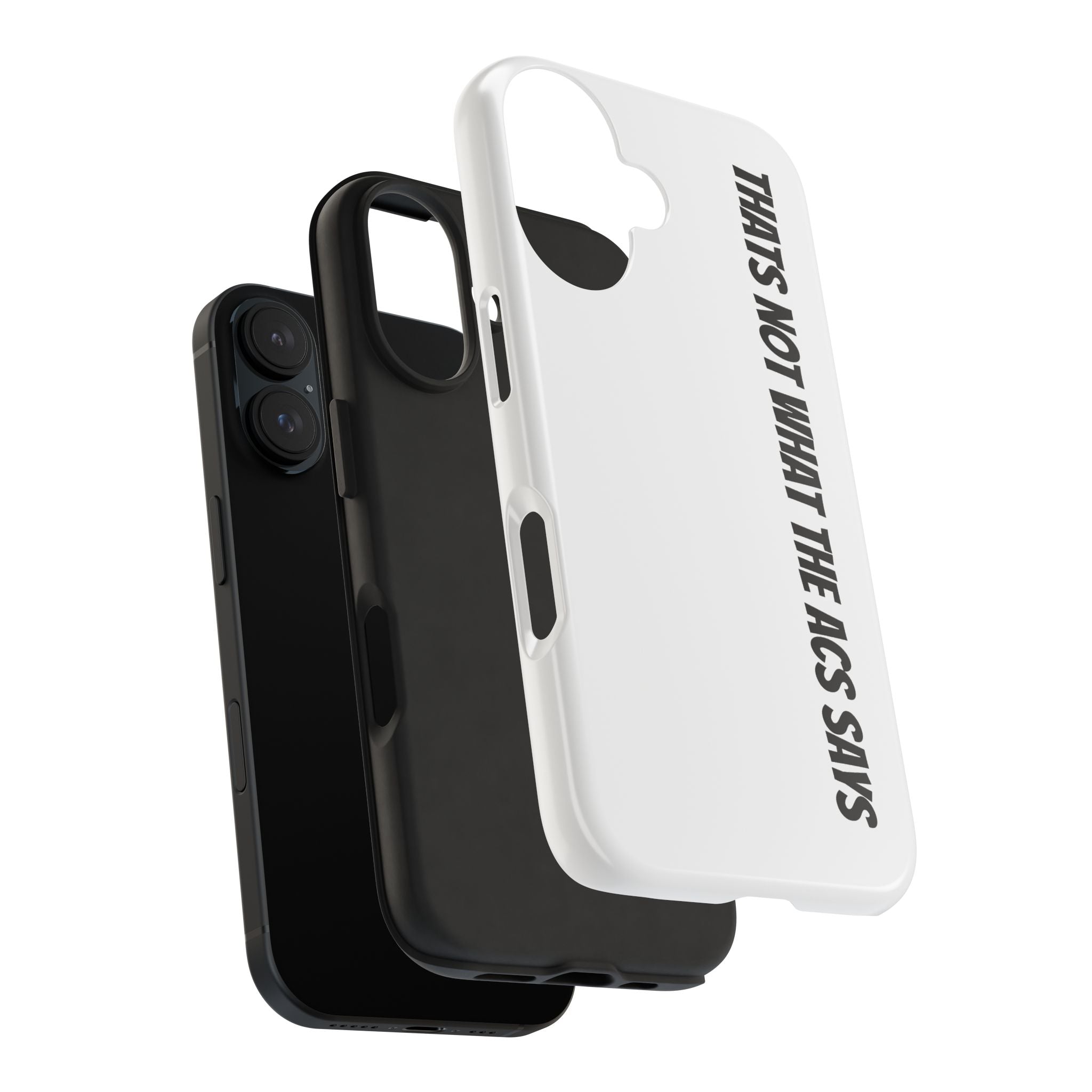 Phone Case — "That's Not What the ACS Says" Tough Protective Cover