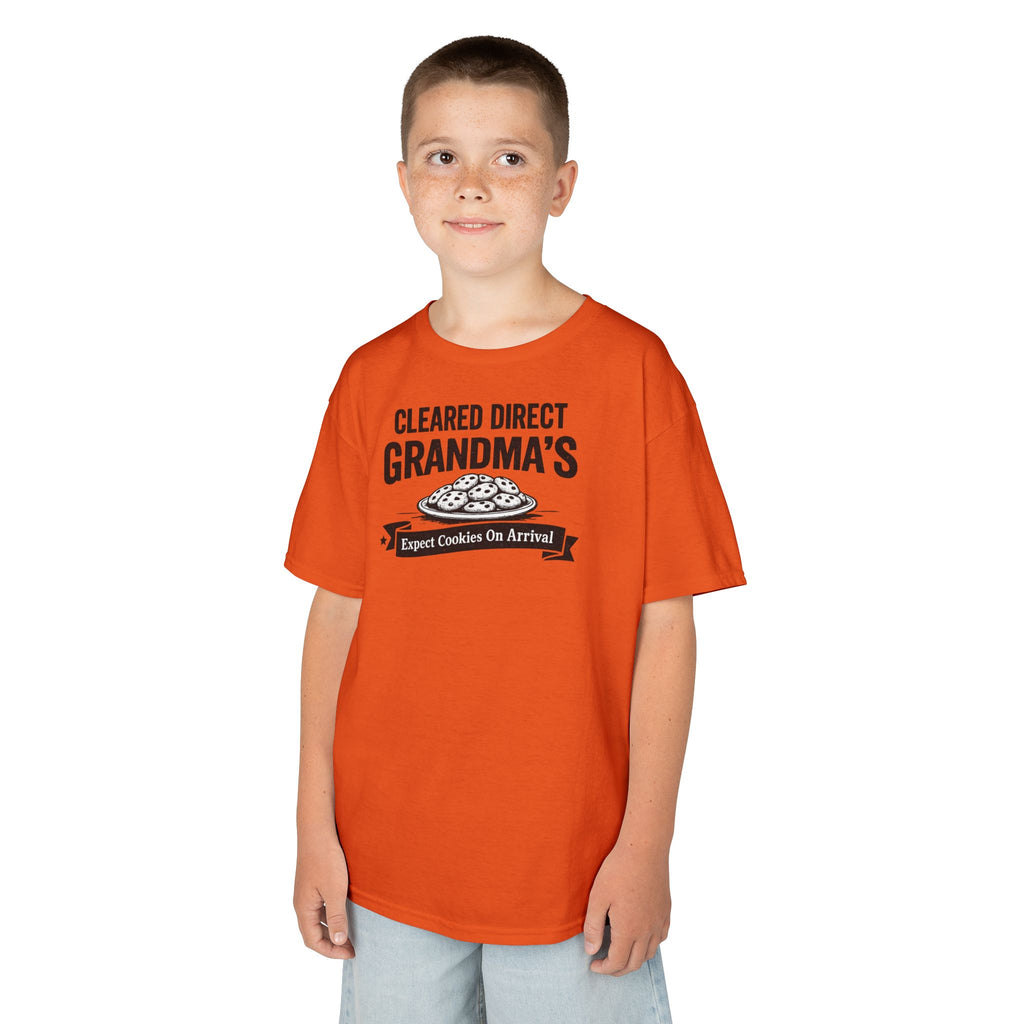 Youth T-Shirt — "Cleared Direct Grandma's"