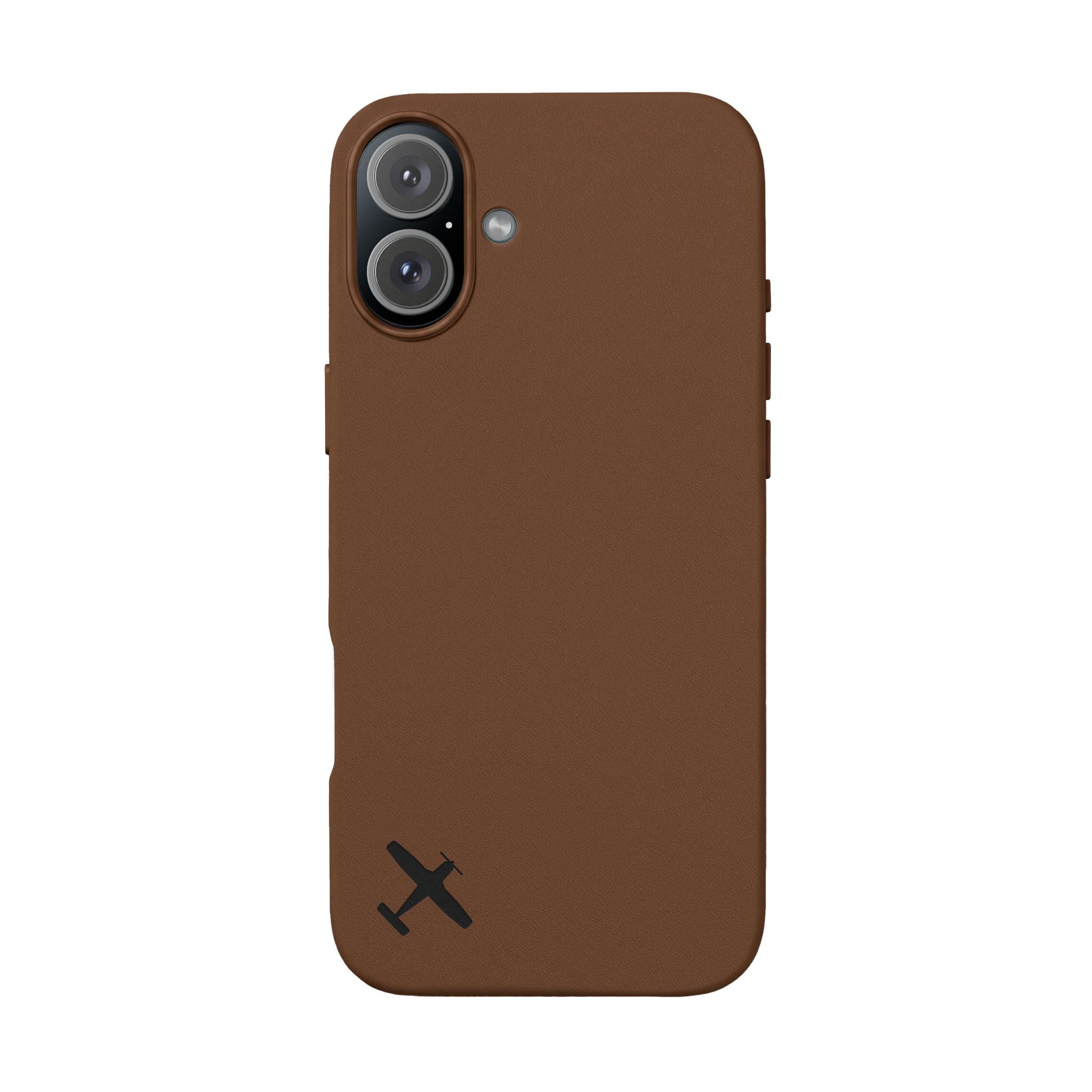 Leather Engraved iPhone Case Minimalist — PA-28