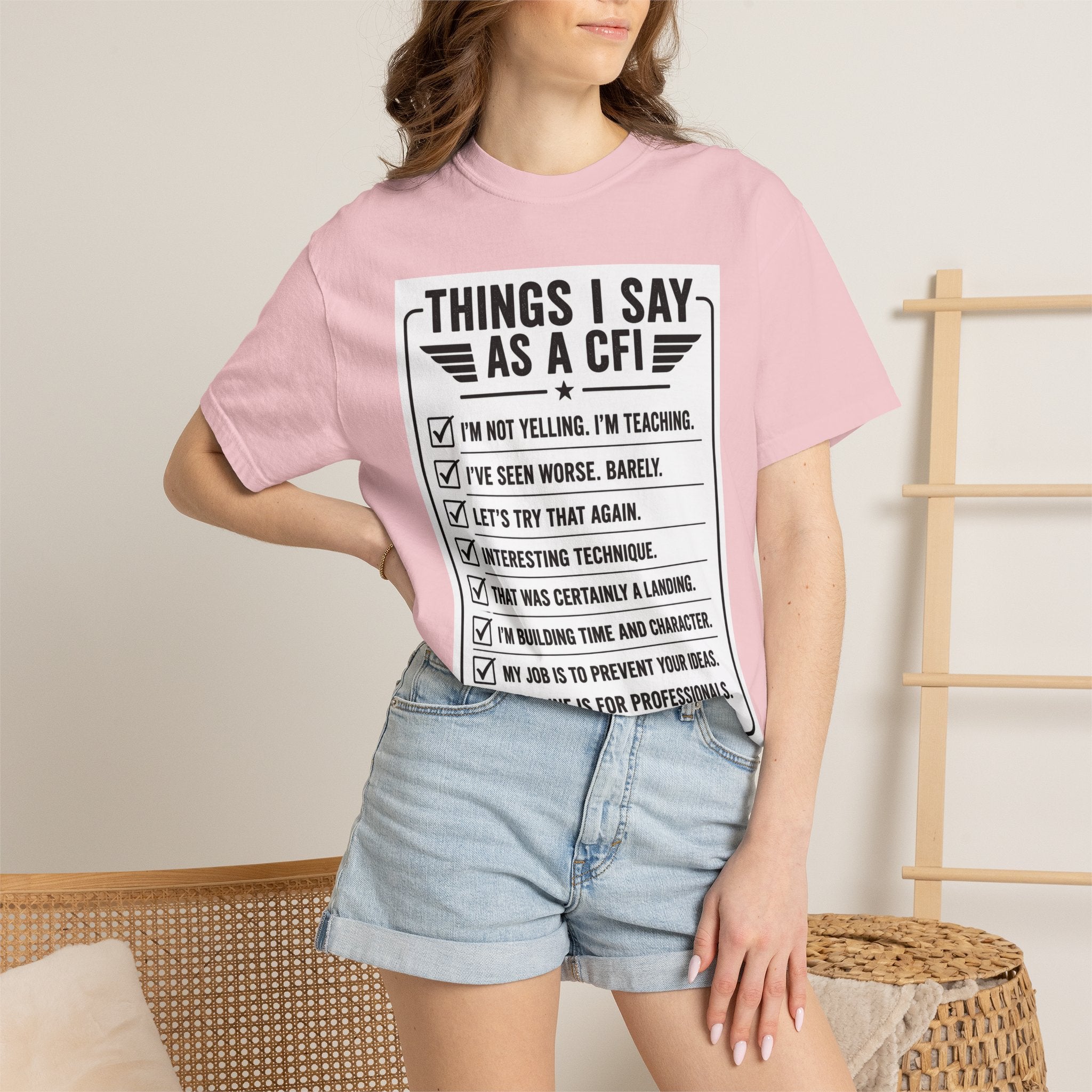 "Things I Say as a CFI" T-Shirt