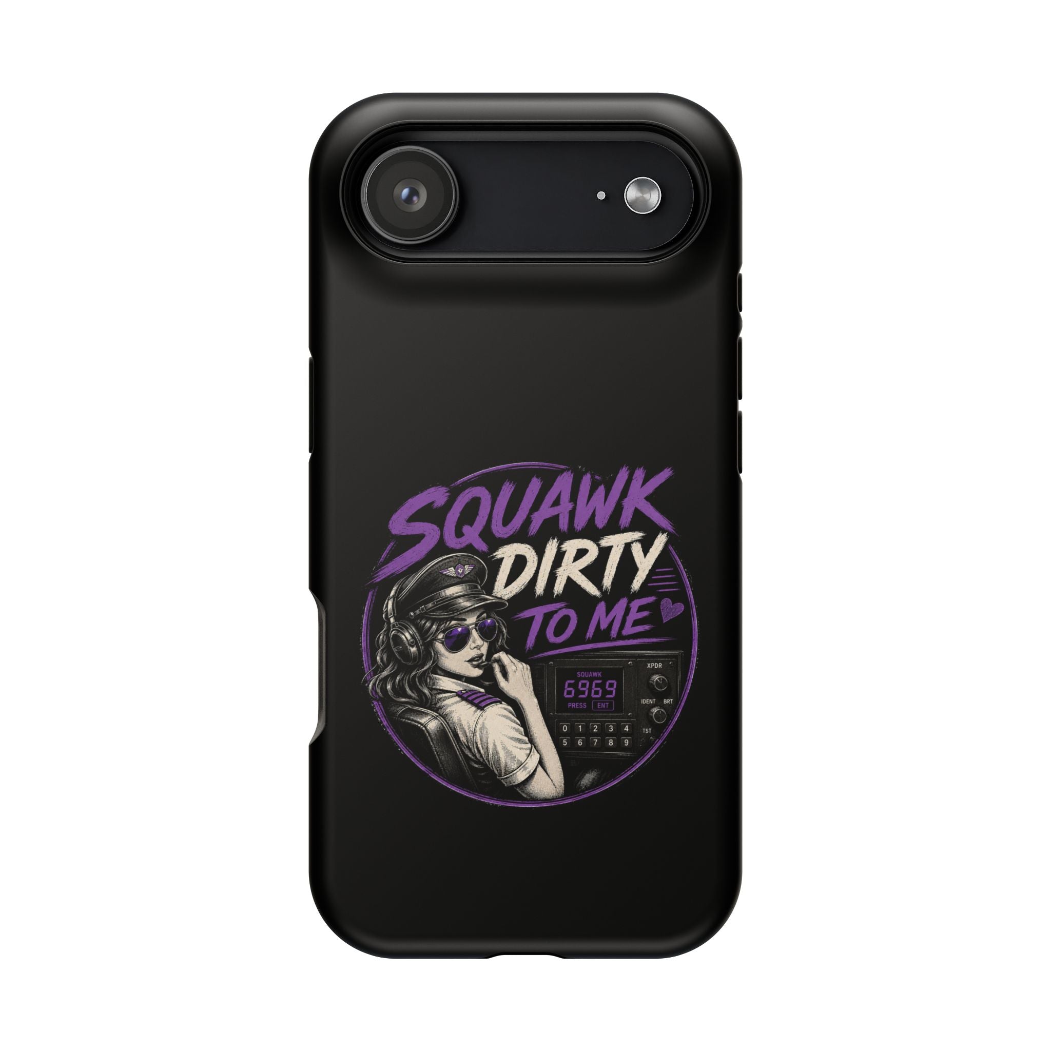 Magnetic Phone Case — “Squawk Dirty to Me”
