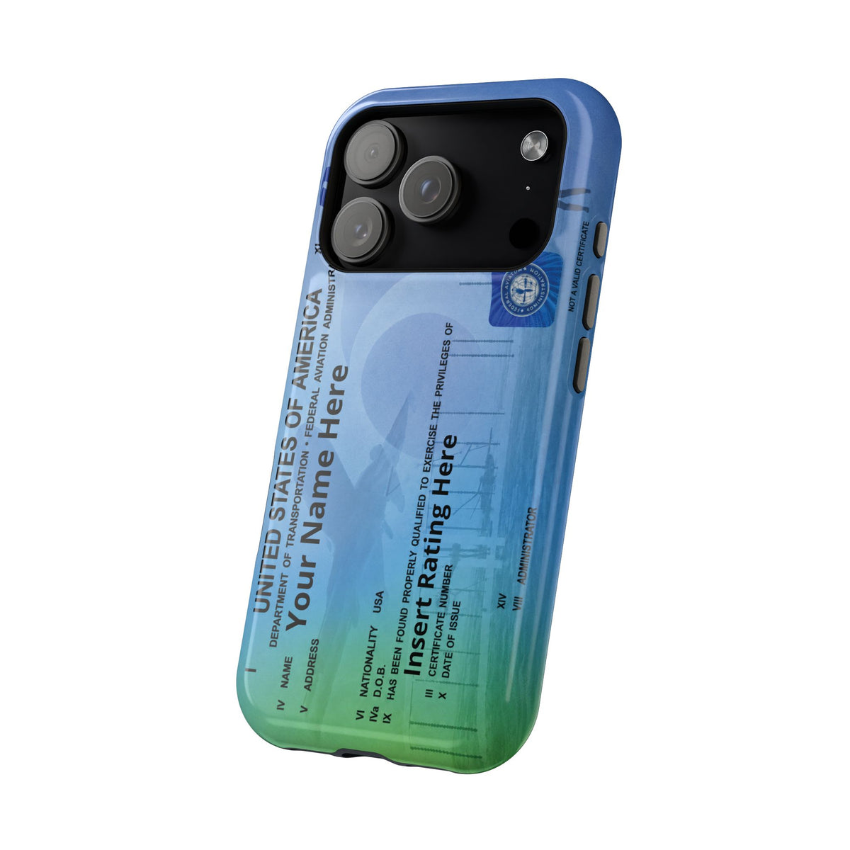 Custom Certificate iPhone Case — MagSafe