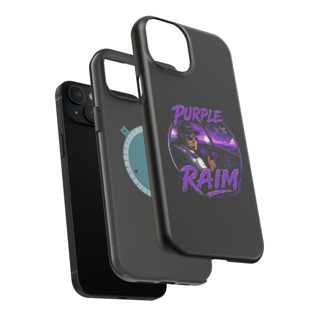 Purple RAIM Magnetic Impact Phone Case