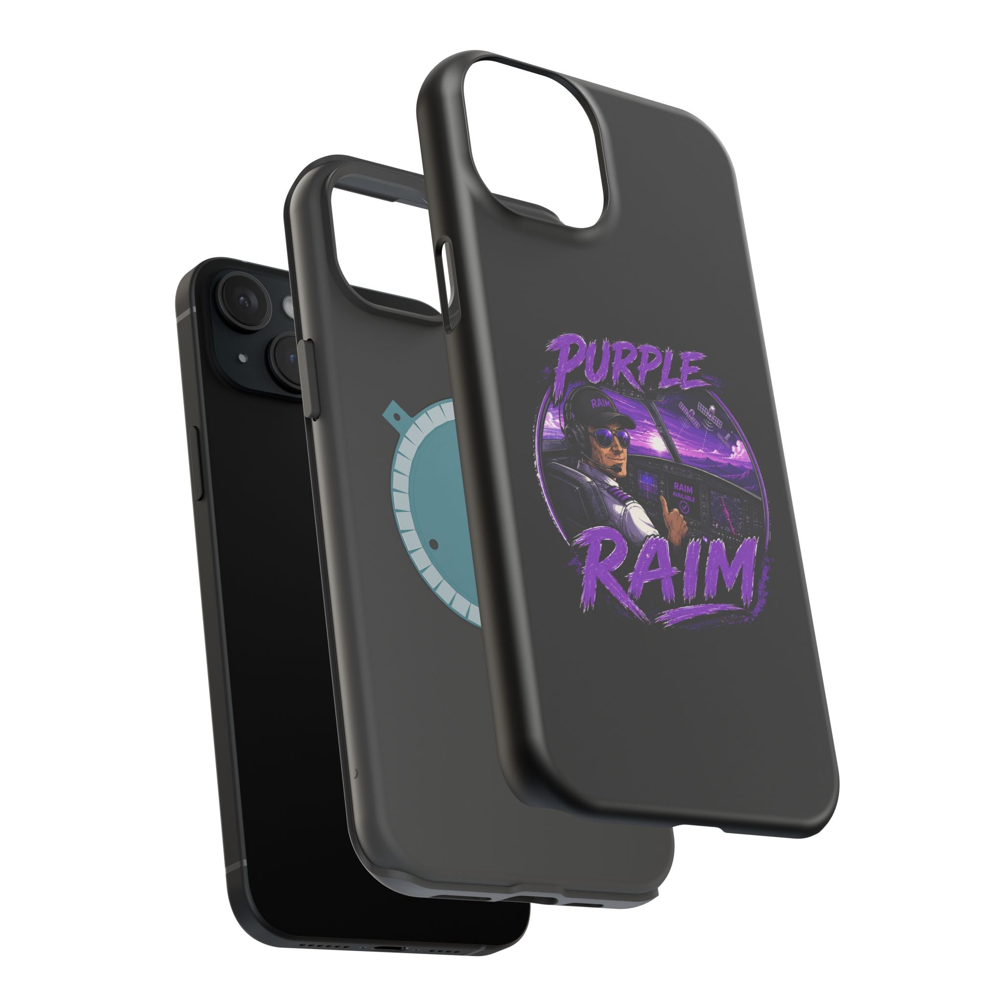 Purple RAIM Magnetic Impact Phone Case