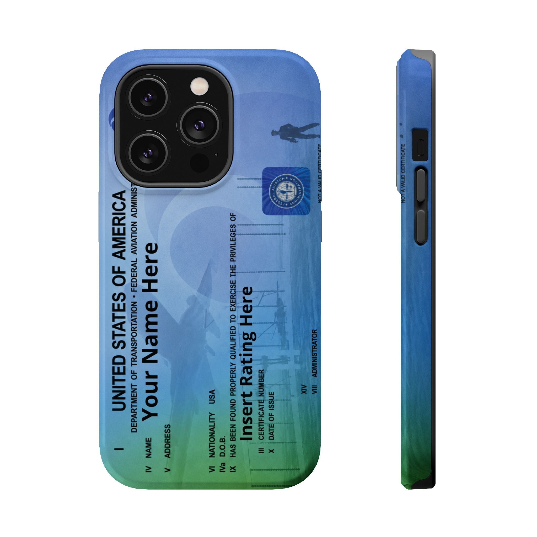 Custom Certificate iPhone Case — MagSafe