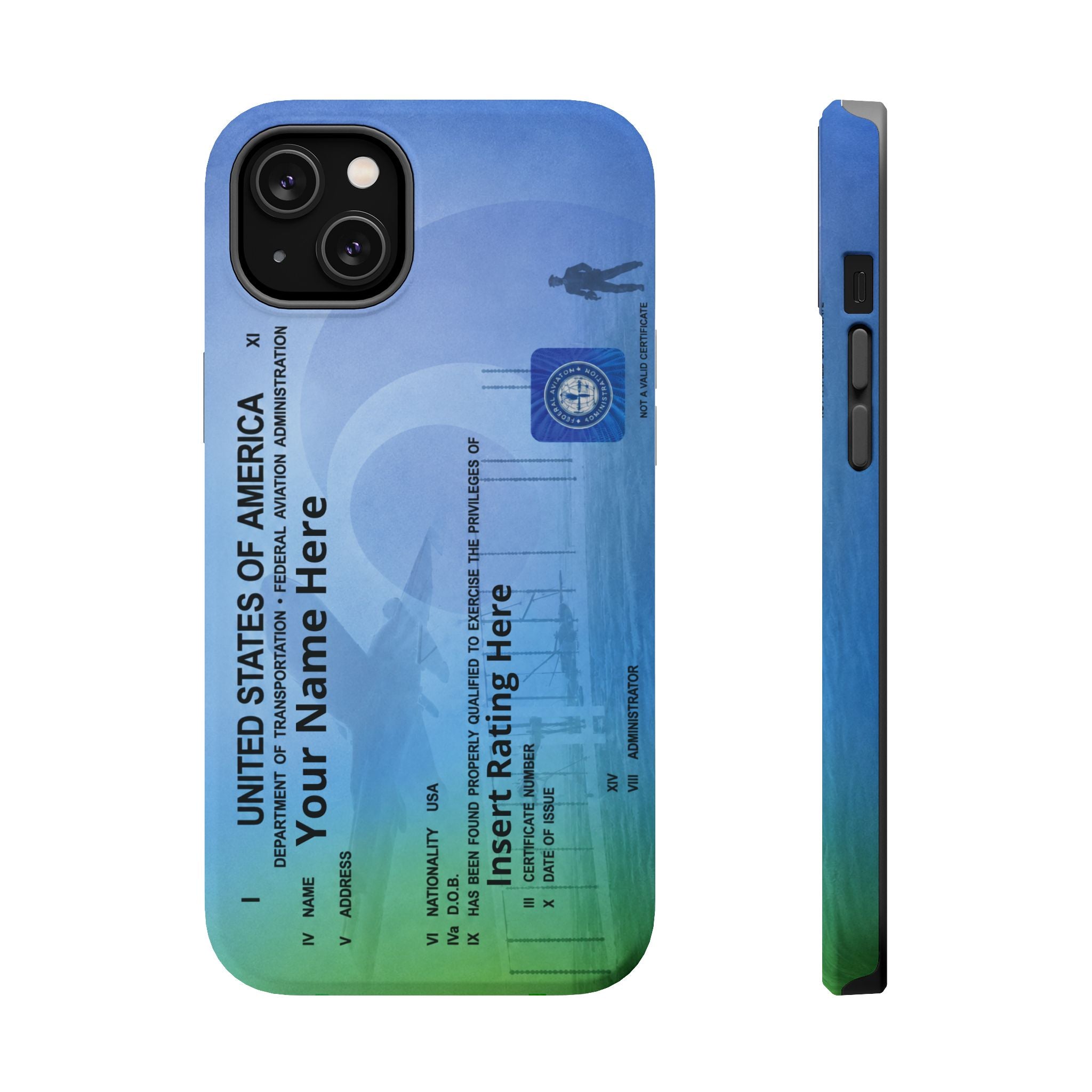 Custom Certificate iPhone Case — MagSafe